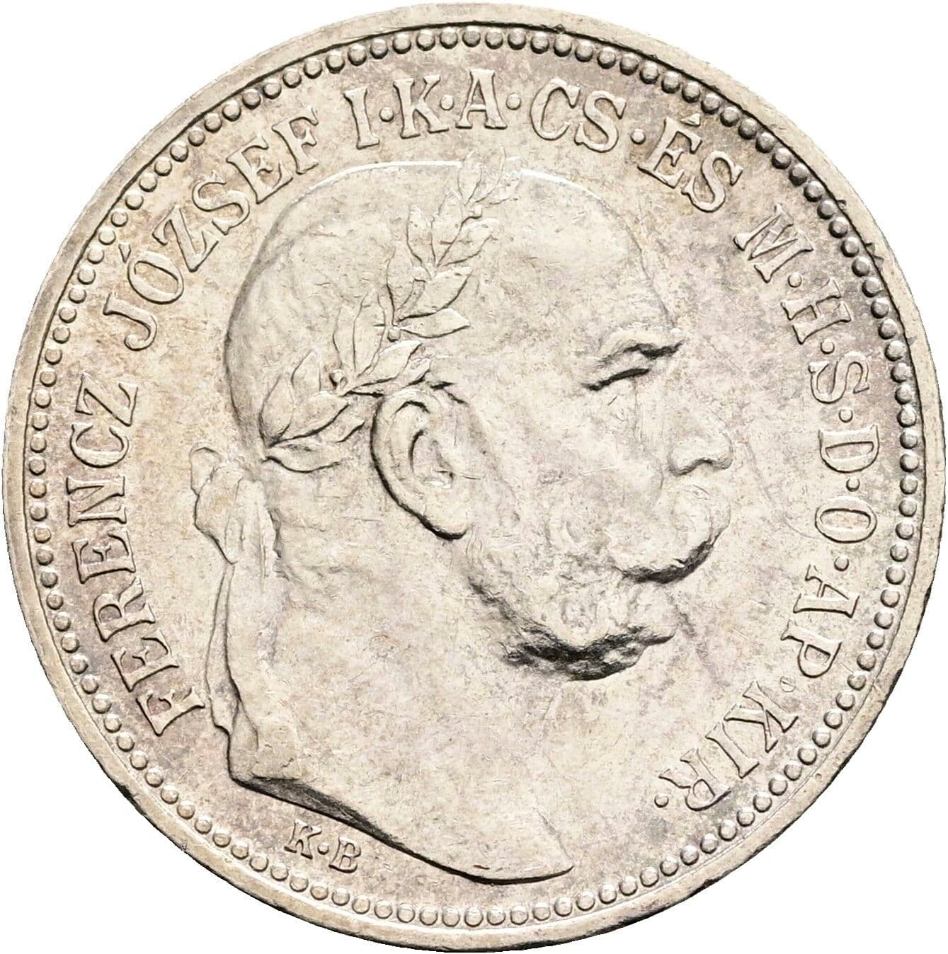 1 Korona Franz Joseph I. 1848-1916 1915 KB, Kremnitz – Vorderseite