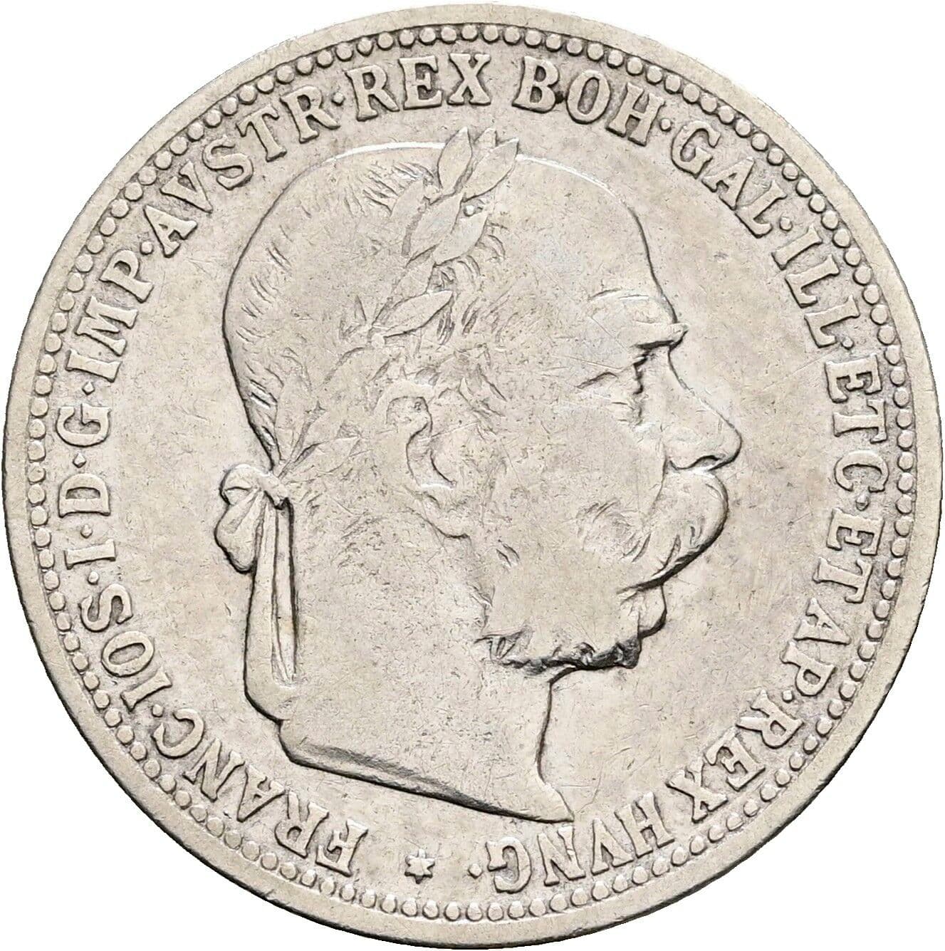 1 Krone Franz Joseph I. 1848-1916 1902 – Vorderseite