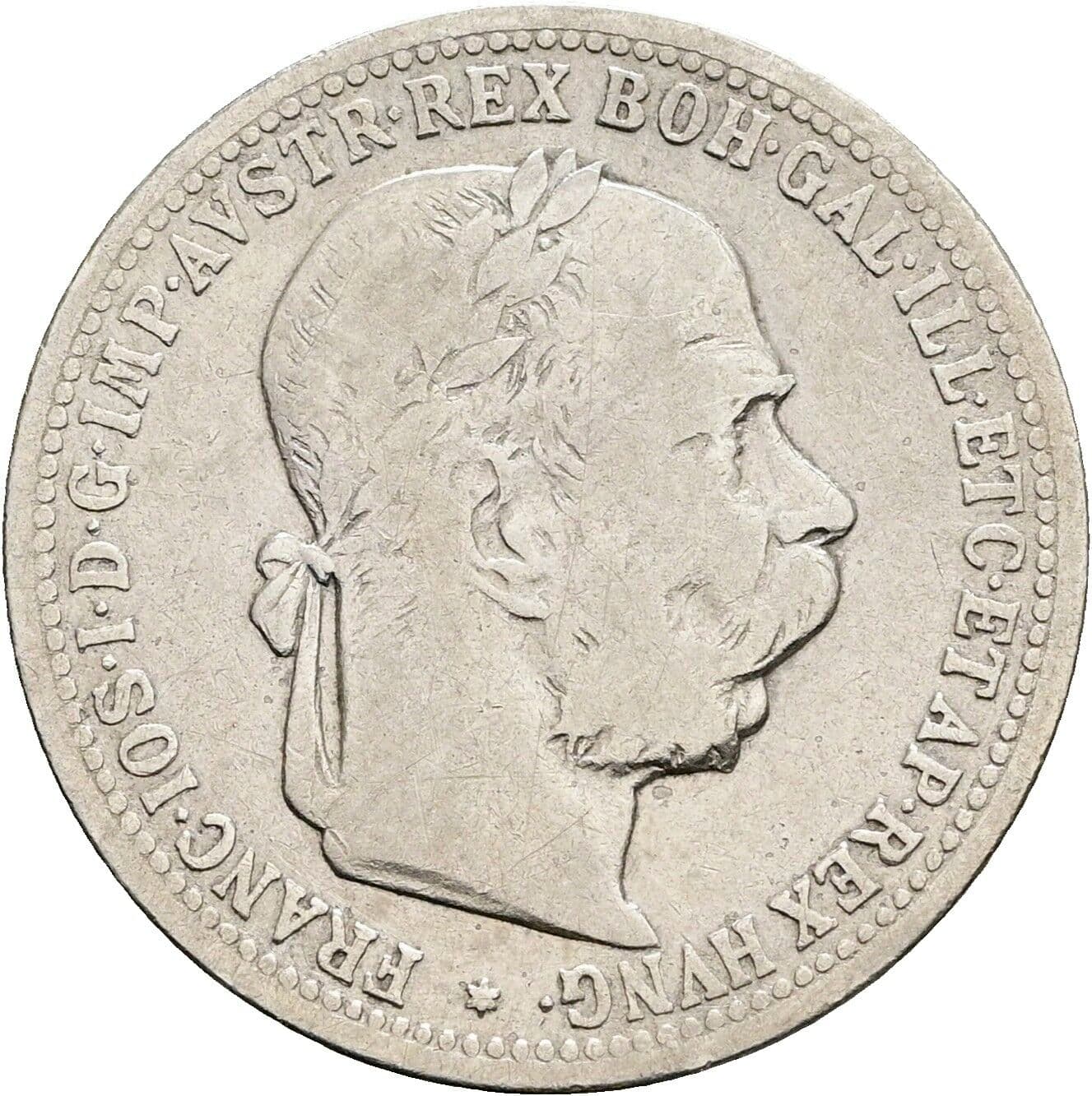 1 Krone Franz Joseph I. 1848-1916 1902 – Vorderseite