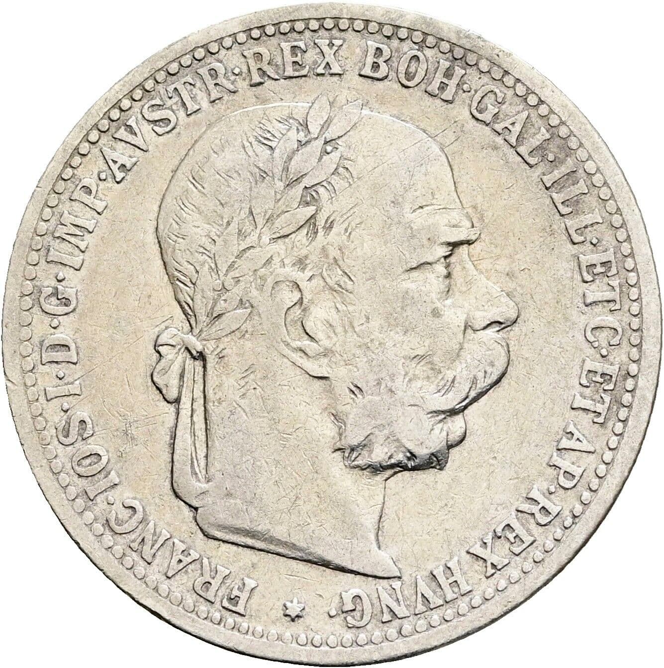 1 Krone Franz Joseph I. 1848-1916 1903 – Vorderseite