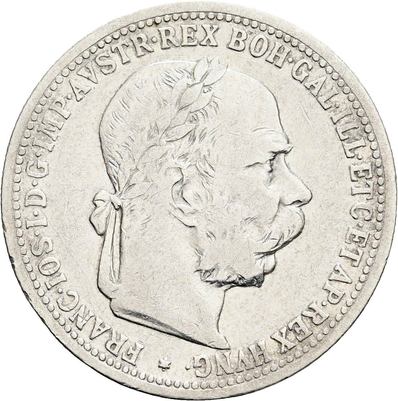 1 Krone Franz Joseph I. 1848-1916 1903 – Vorderseite