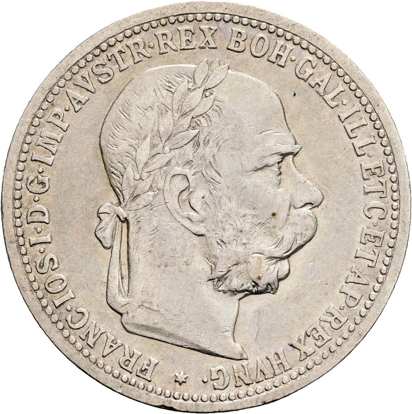1 Krone Franz Joseph I. 1848-1916 1902 – Vorderseite