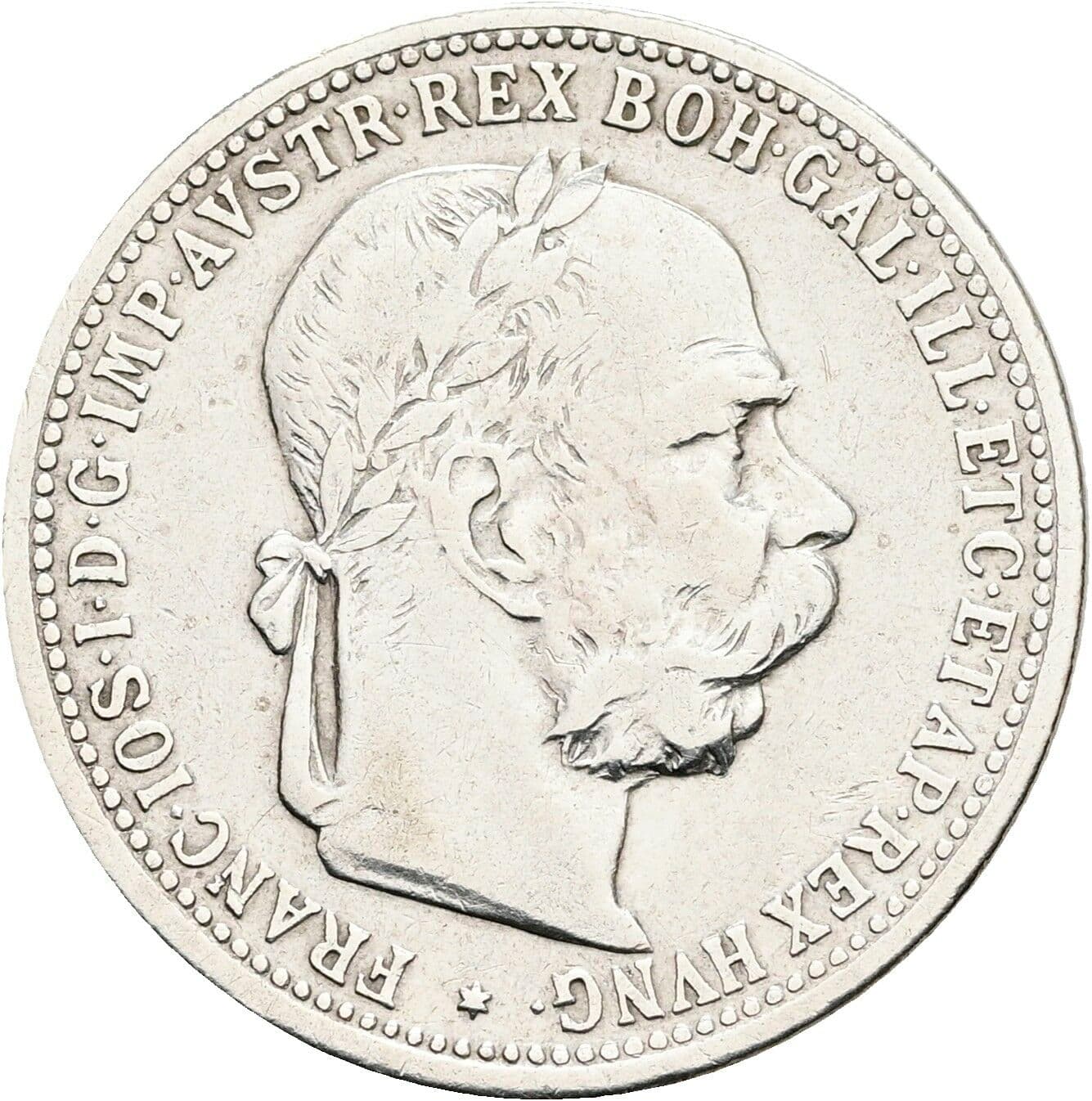 1 Krone Franz Joseph I. 1848-1916 1902 – Vorderseite