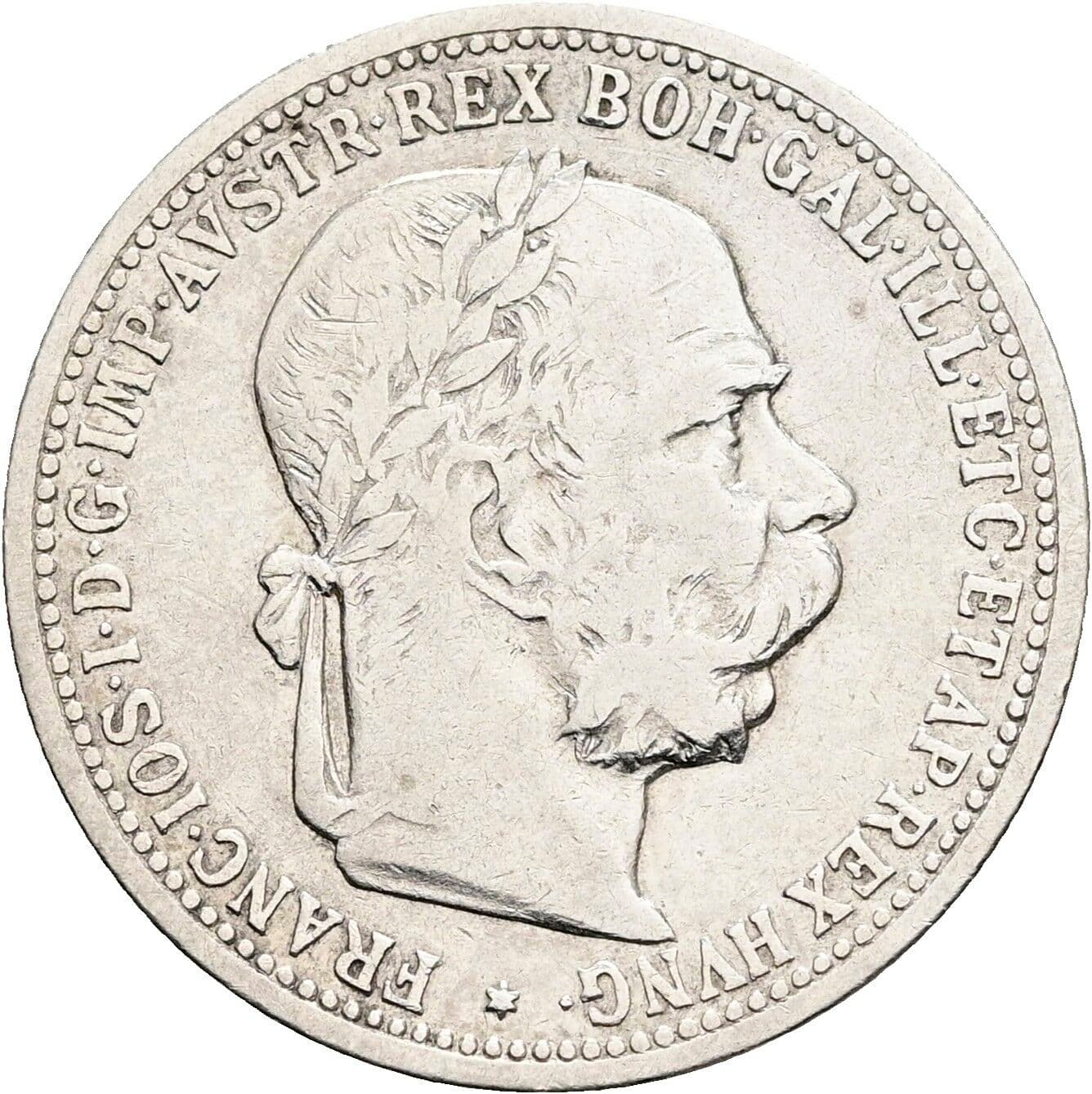 1 Krone Franz Joseph I. 1848-1916 1902 – Vorderseite
