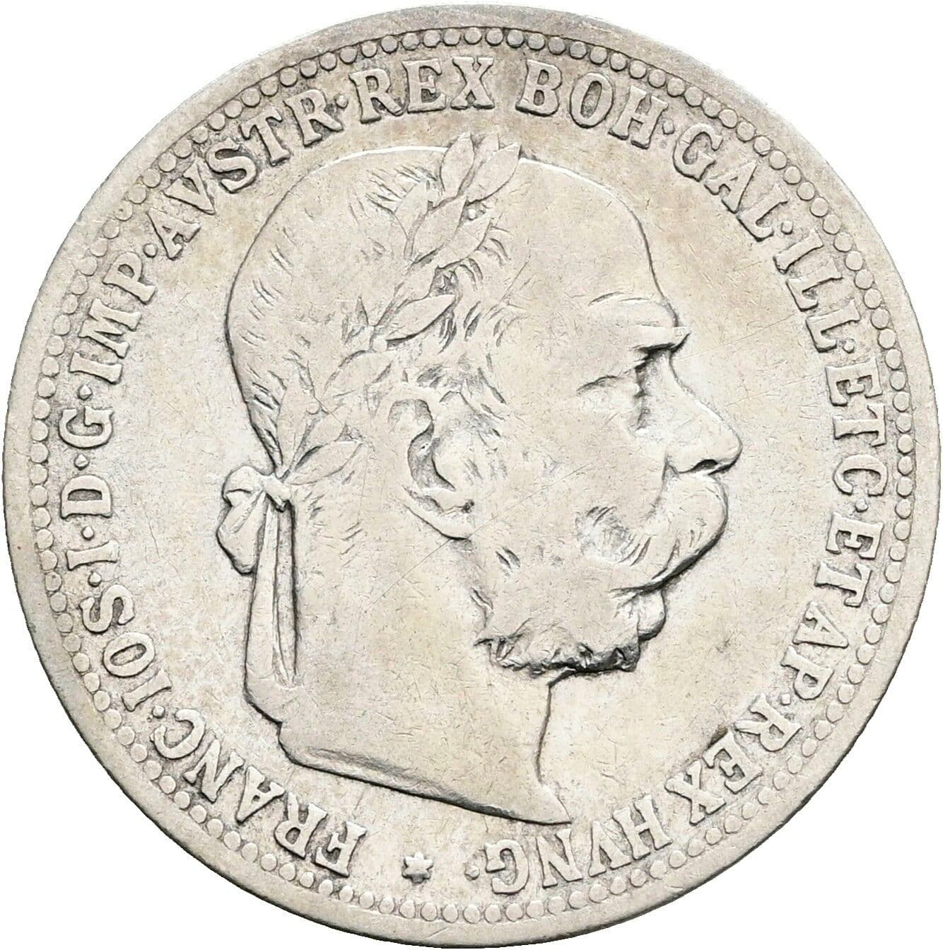1 Krone Franz Joseph I. 1848-1916 1902 – Vorderseite