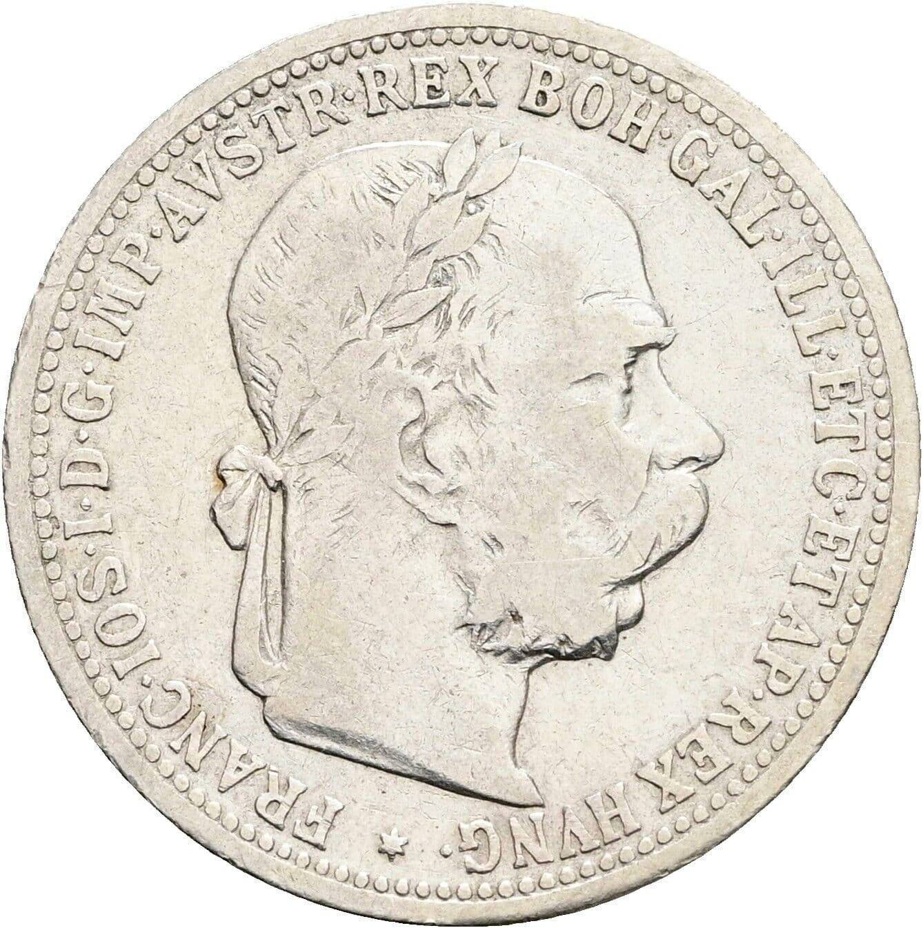 1 Krone Franz Joseph I. 1848-1916 1902 – Vorderseite
