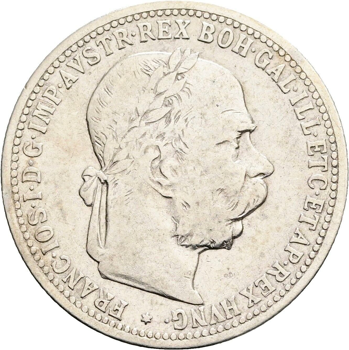 1 Krone Franz Joseph I. 1848-1916 1902 – Vorderseite
