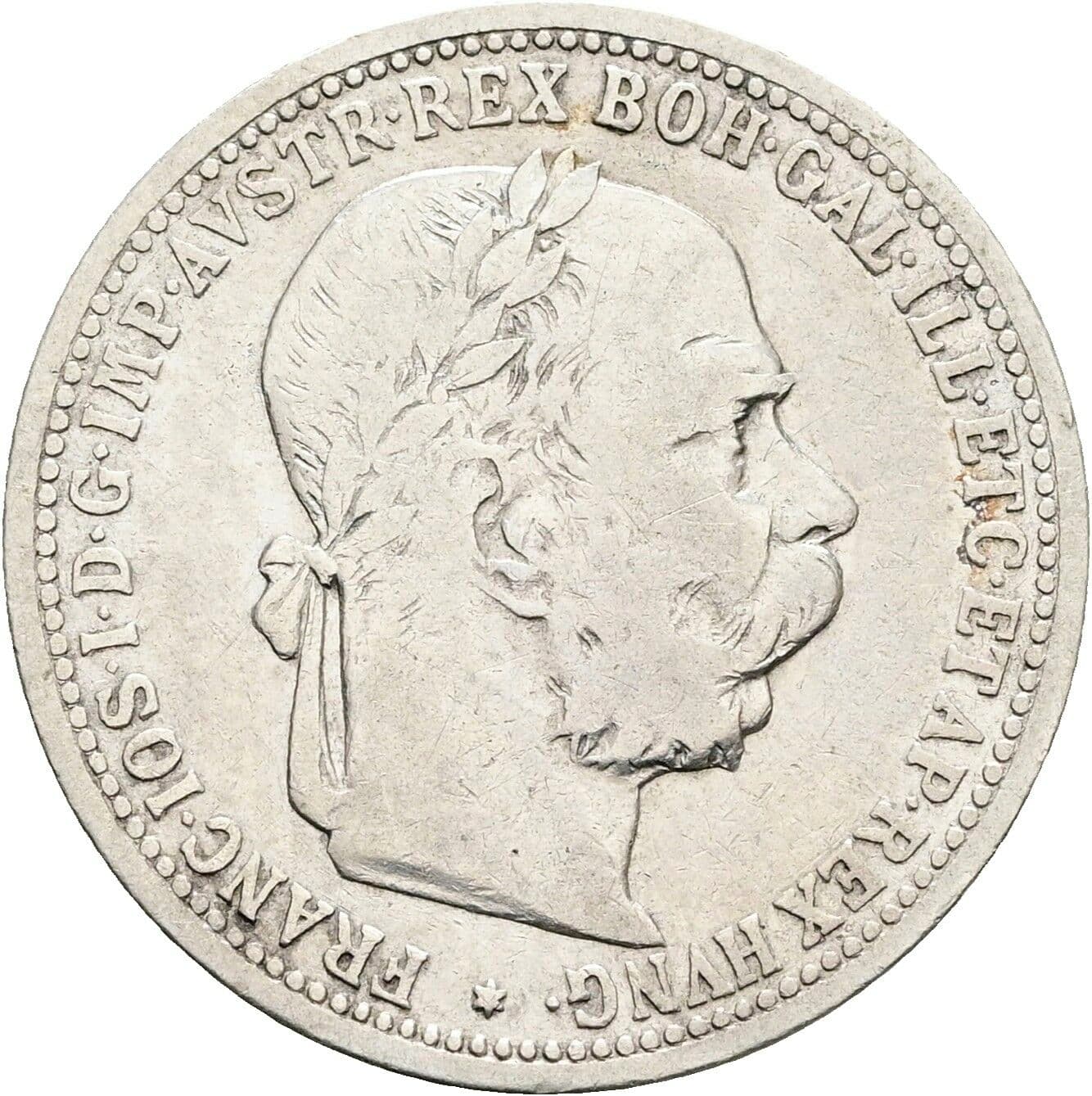 1 Krone Franz Joseph I. 1848-1916 1903 – Vorderseite
