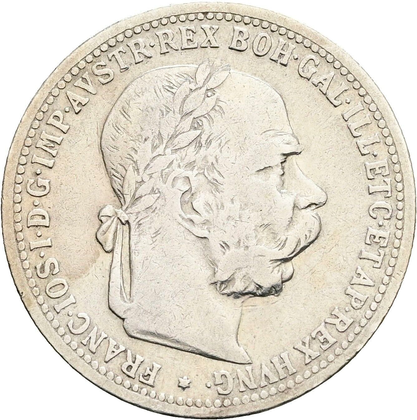 1 Krone Franz Joseph I. 1848-1916 1903 – Vorderseite