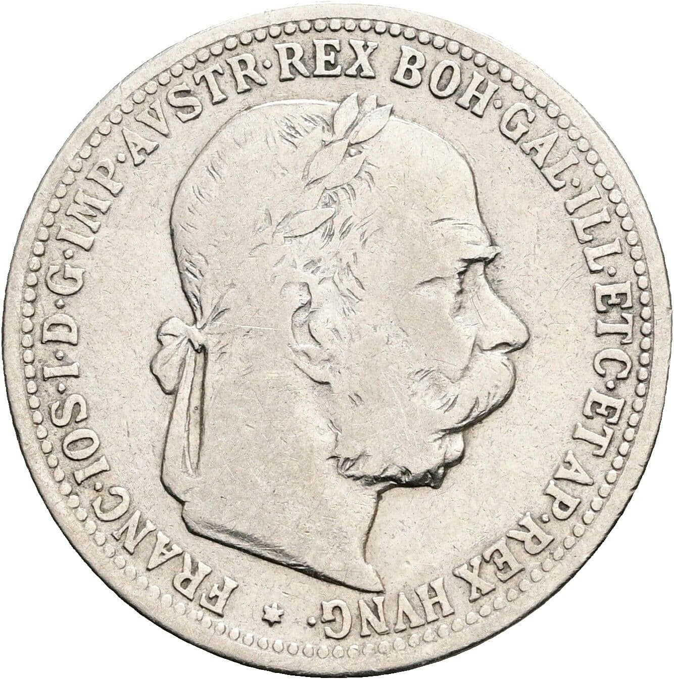 1 Krone Franz Joseph I. 1848-1916 1902 – Vorderseite