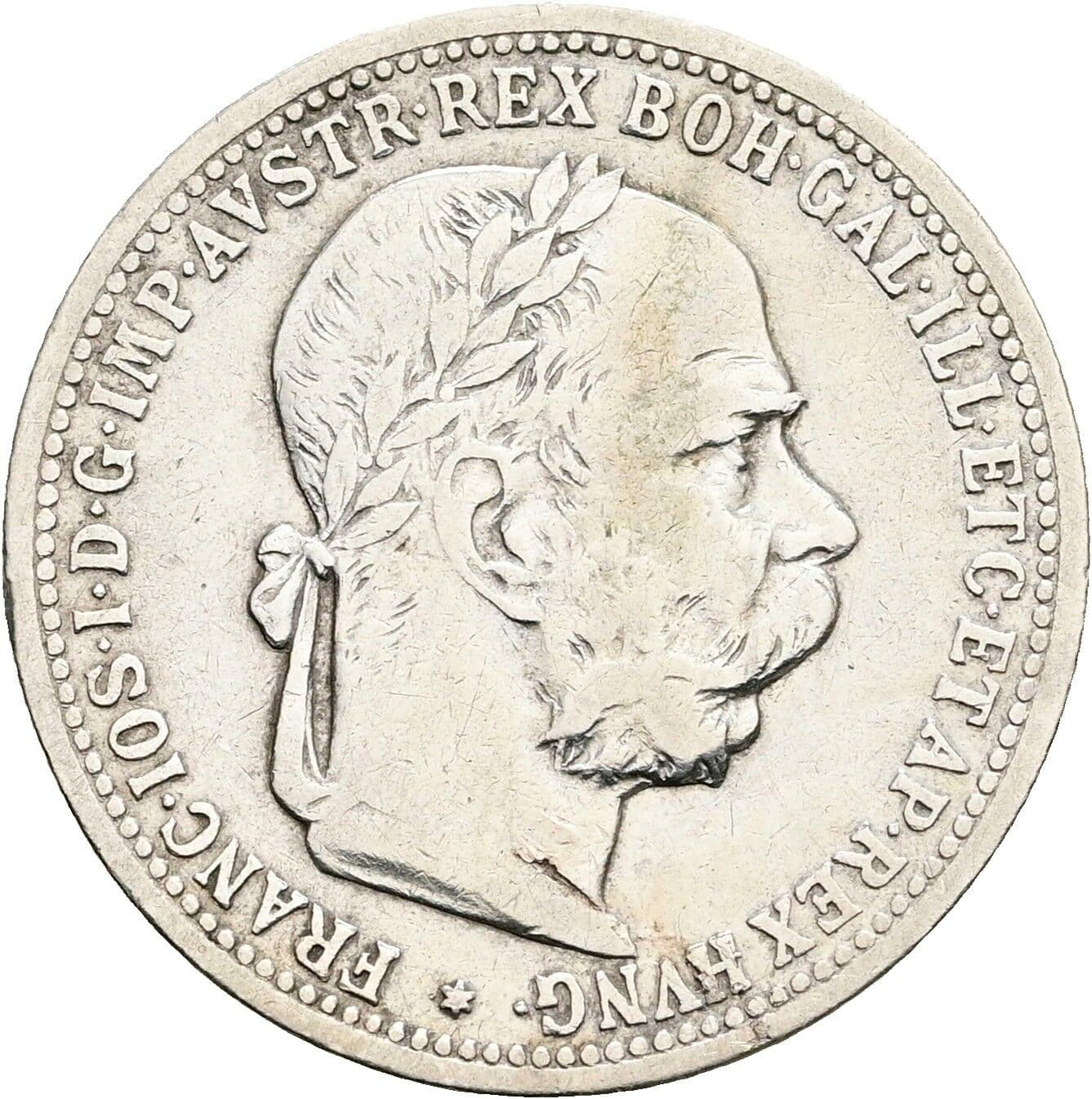 1 Krone Franz Joseph I. 1848-1916 1902 – Vorderseite