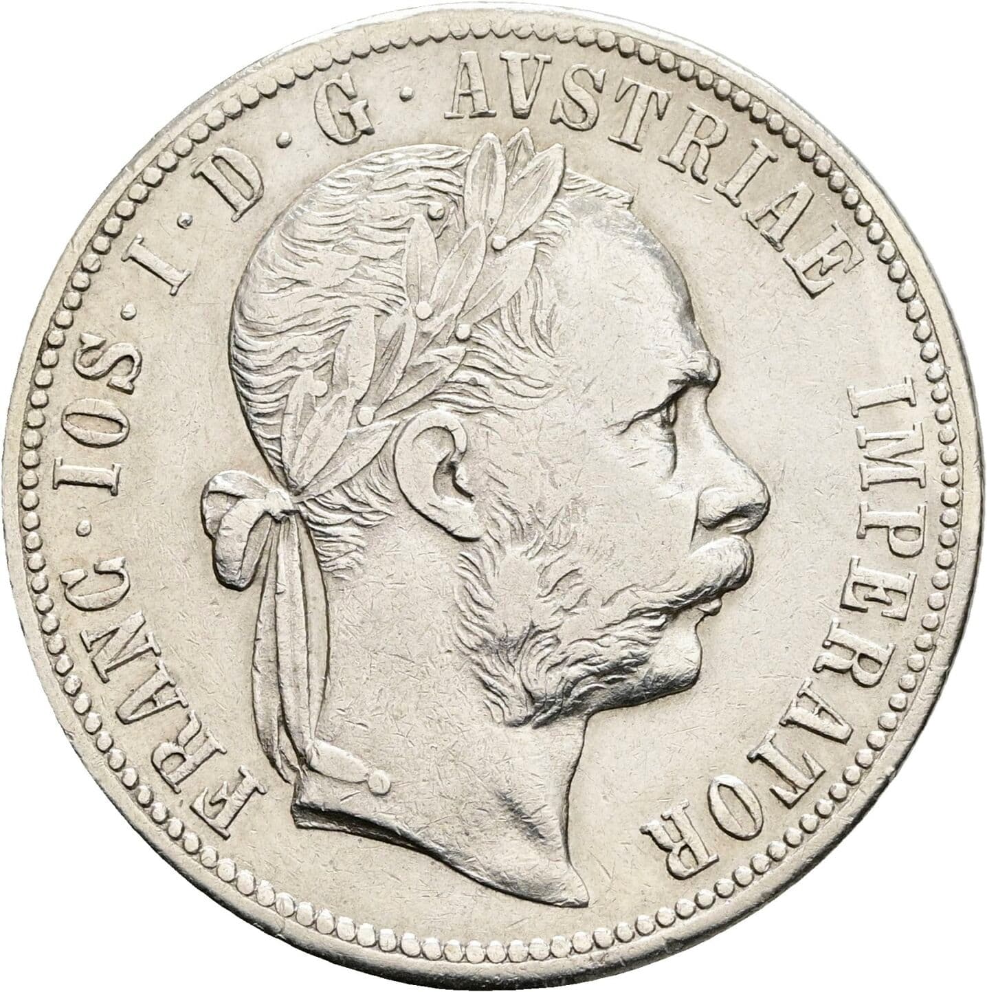 1 Gulden Franz Joseph I. 1848-1916 1879 – Vorderseite