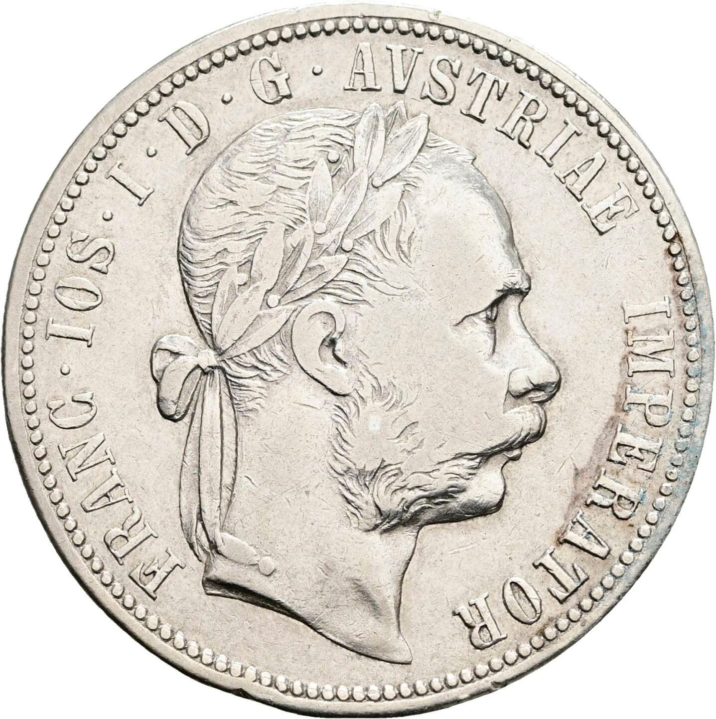 1 Gulden Franz Joseph I. 1848-1916 1879 – Vorderseite
