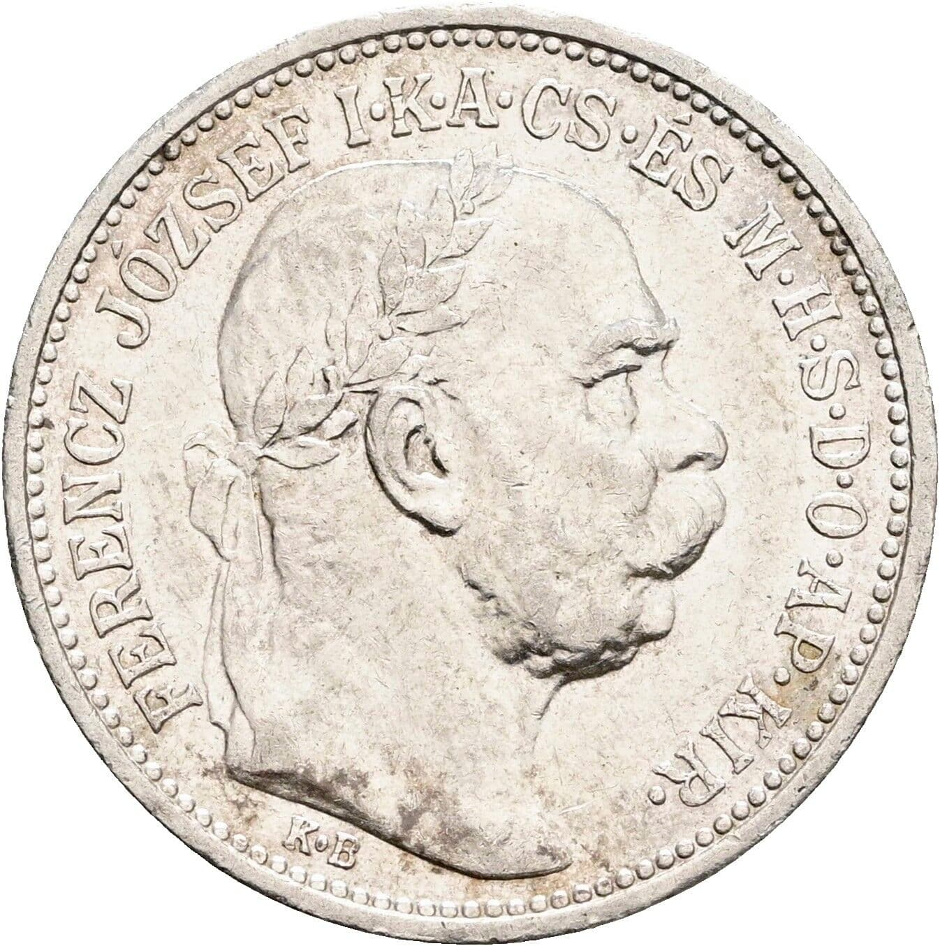 1 Korona Franz Joseph I. 1848-1916 1912 KB – Vorderseite