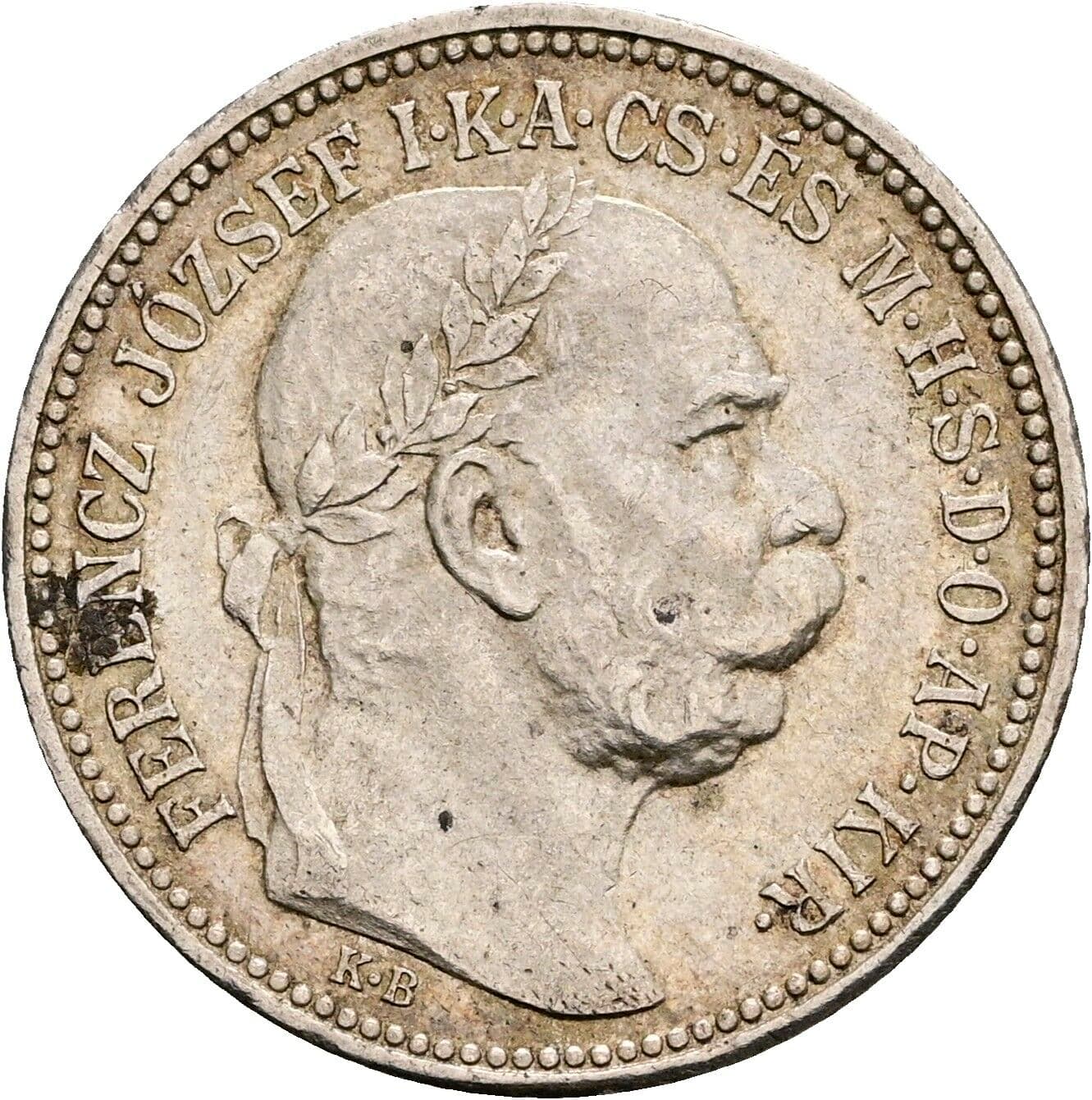1 Korona Franz Joseph I. 1848-1916 1915 KB – Vorderseite