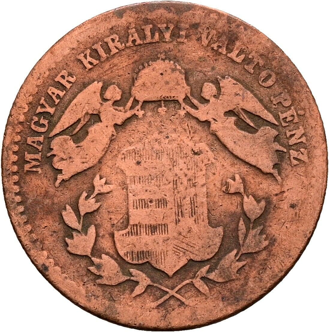 1 Krajczar Franz Joseph I. 1848-1916 1868 KB, Kremnitz – Rückseite
