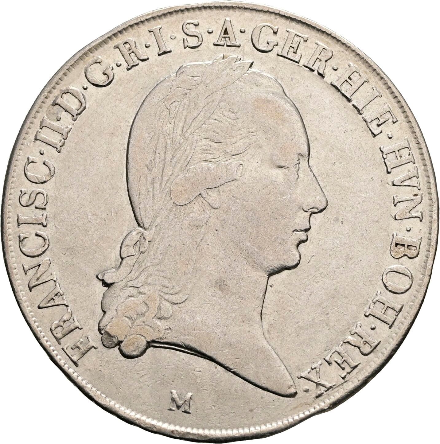 Kronentaler Franz II. (I). 1792-1835 1795 M – Vorderseite