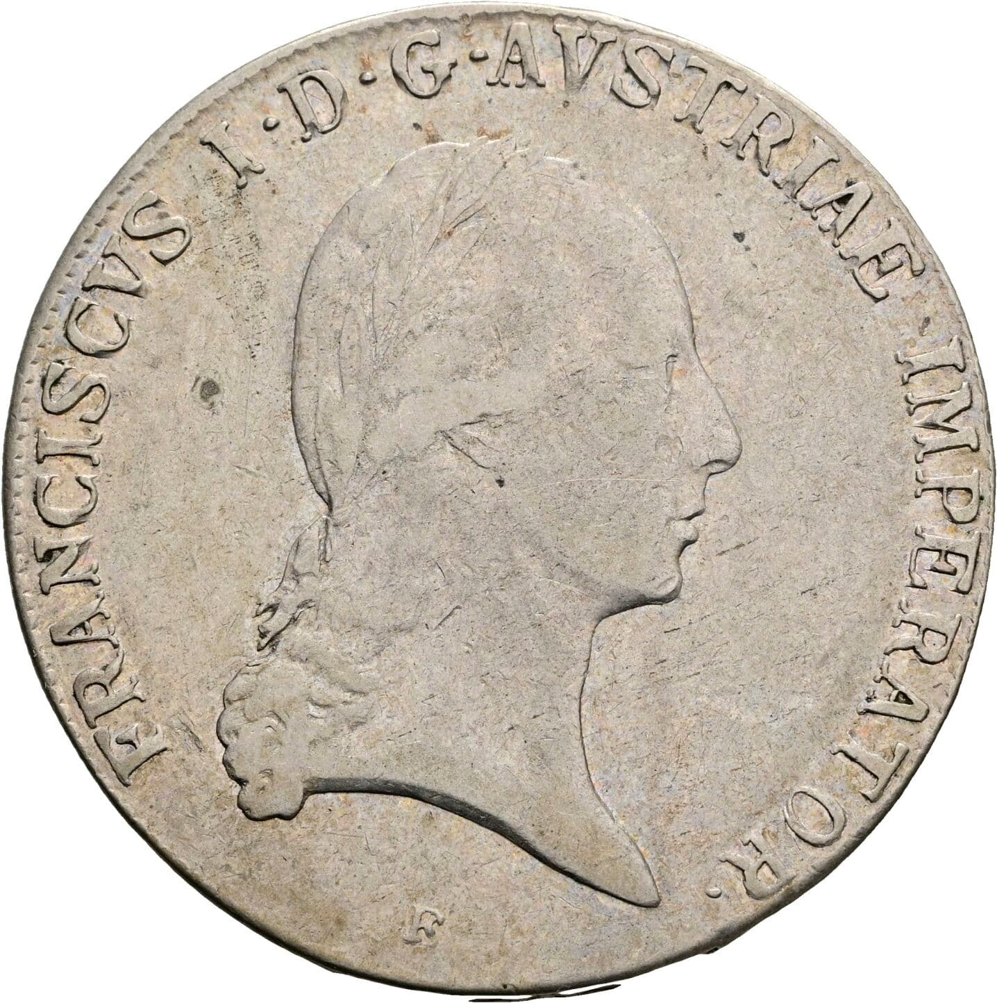 Taler Franz II. (I). 1792-1835 1821 E, Karlsburg – Vorderseite