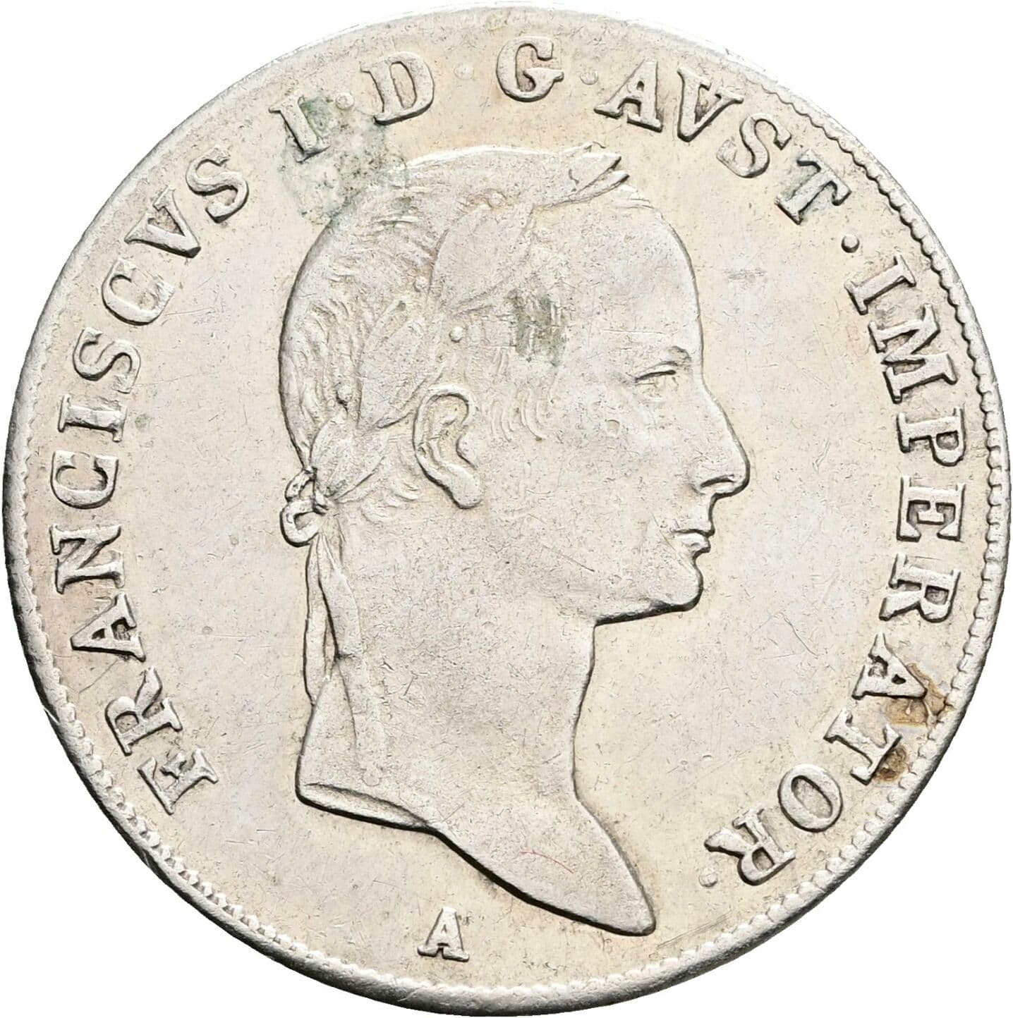 20 Kreuzer Franz II.(I.) 1792-1835 1831 A, Wien – Vorderseite