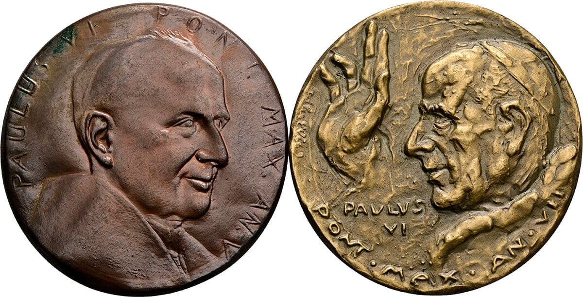 Lot 2 Stück Bronzemedaillen