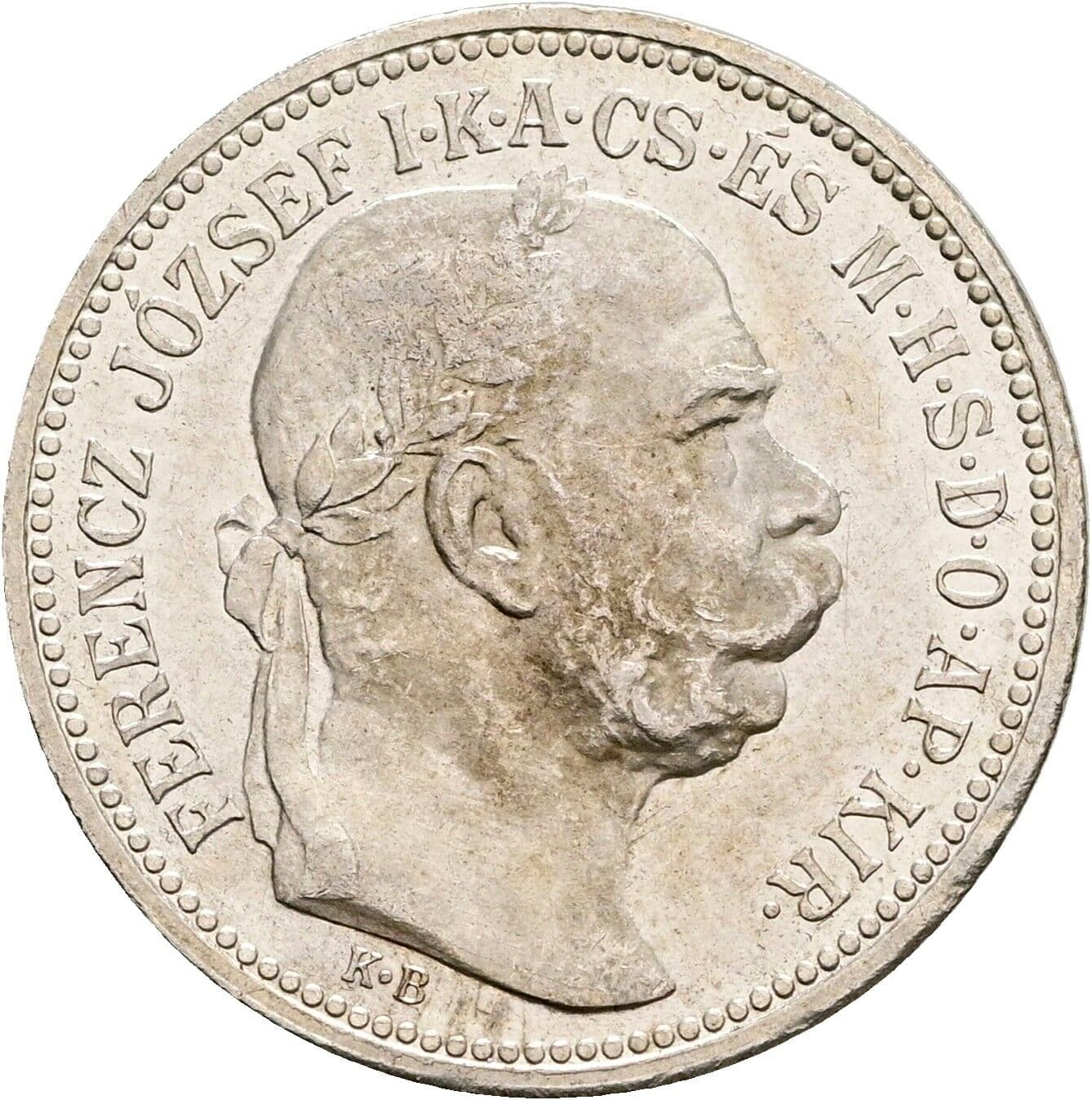 1 Korona Franz Joseph I. 1848-1916 1915 KB – Vorderseite