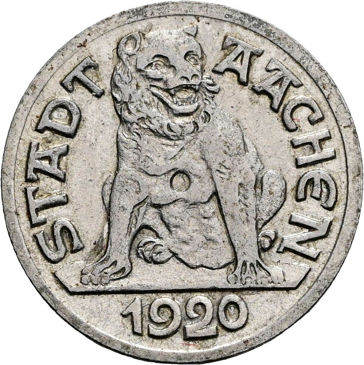 10 Pfennig 1920 – Vorderseite