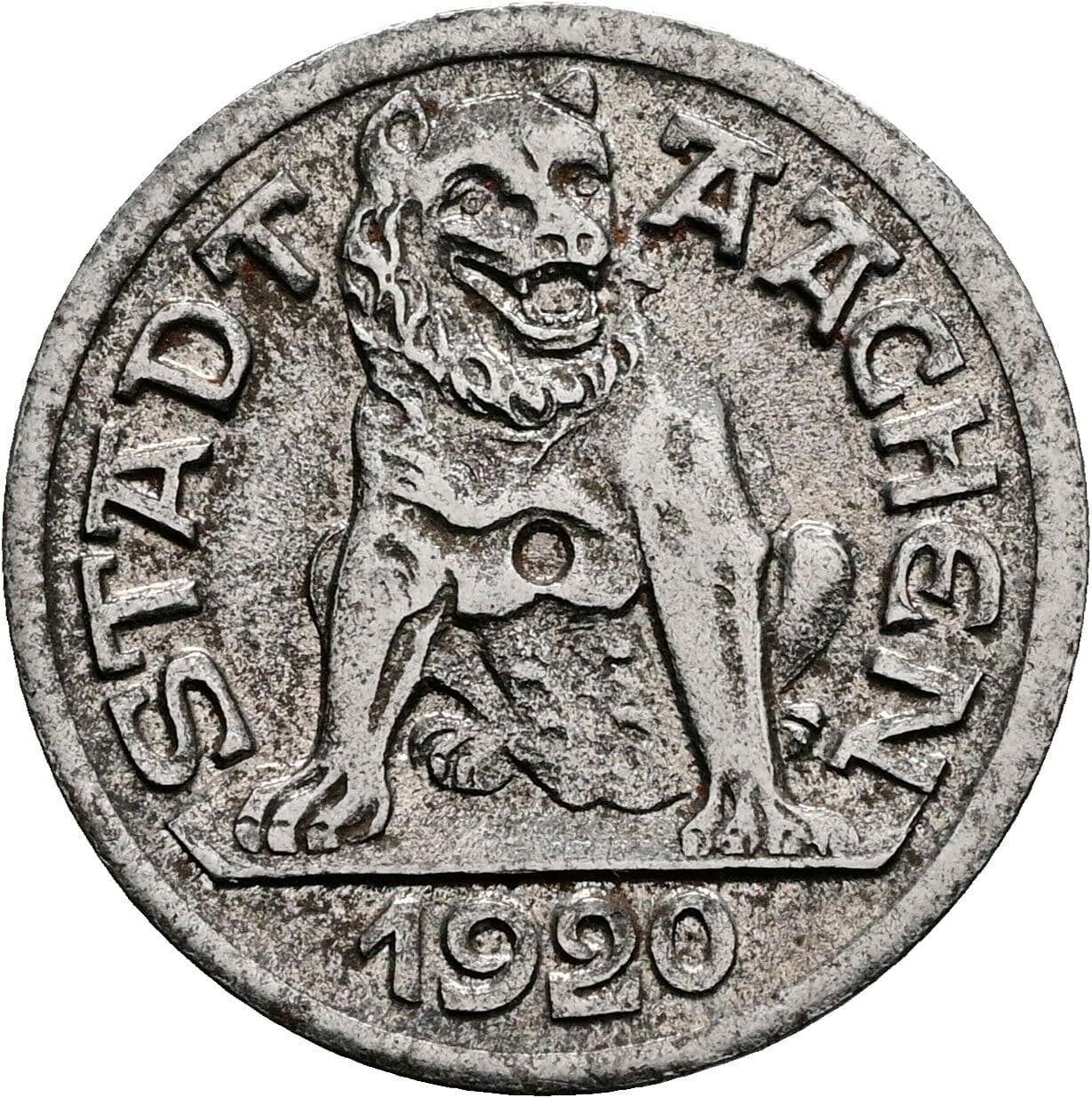 10 Pfennig 1920 – Rückseite