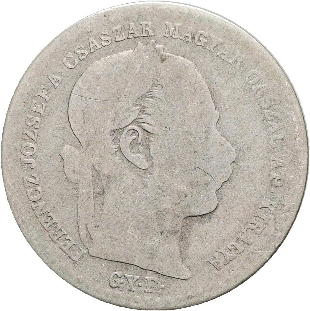 10 Krajczar Franz Joseph I. 1848-1916 1868 GYF – Vorderseite