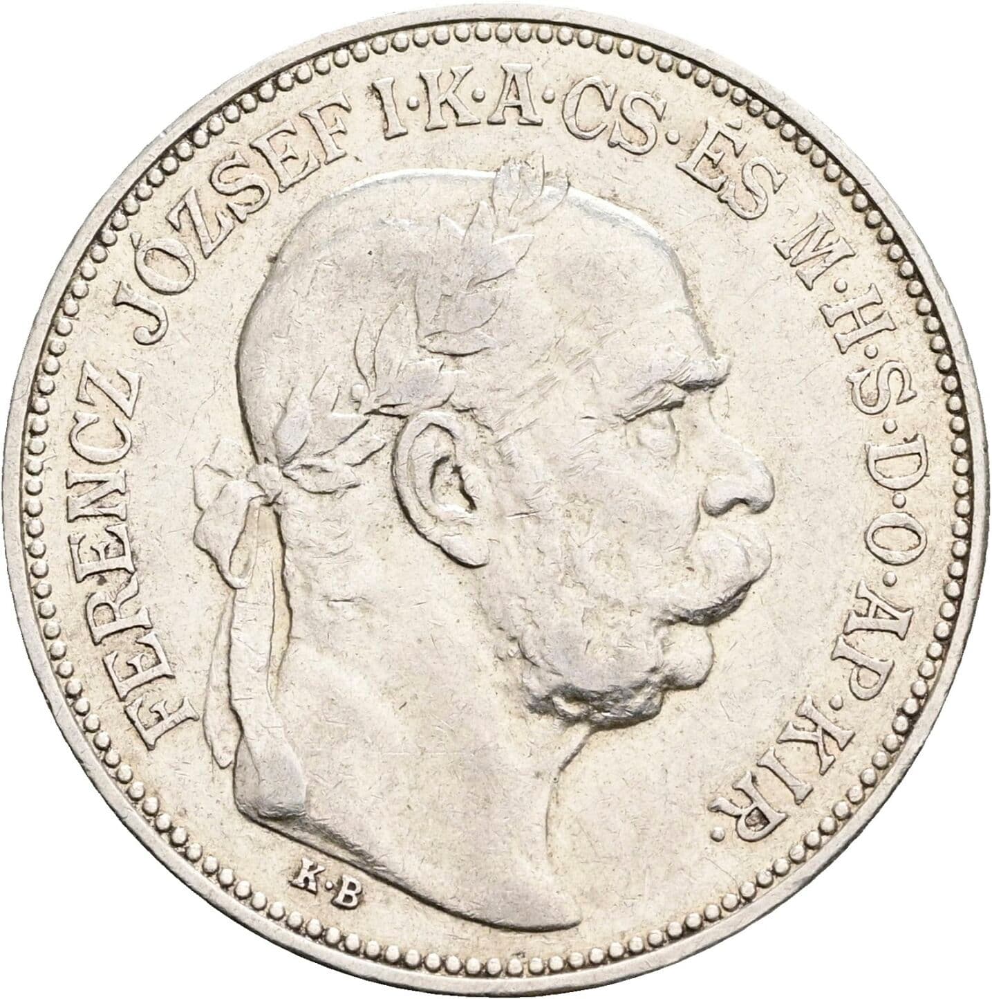 2 Korona Franz Joseph I. 1848-1916 1913 KB – Vorderseite