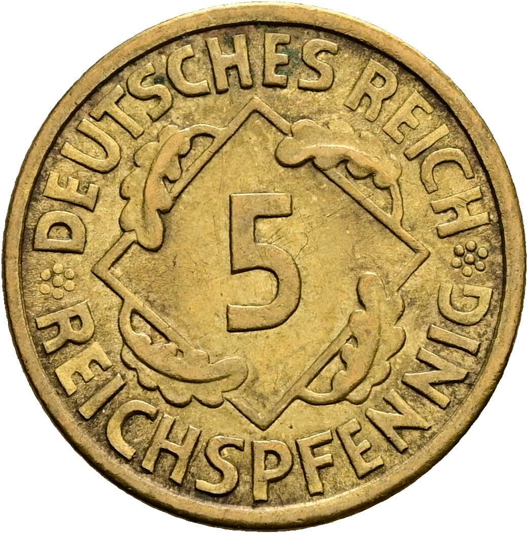 5 Reichspfennig