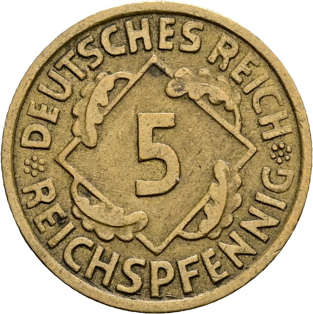 5 Reichspfennig