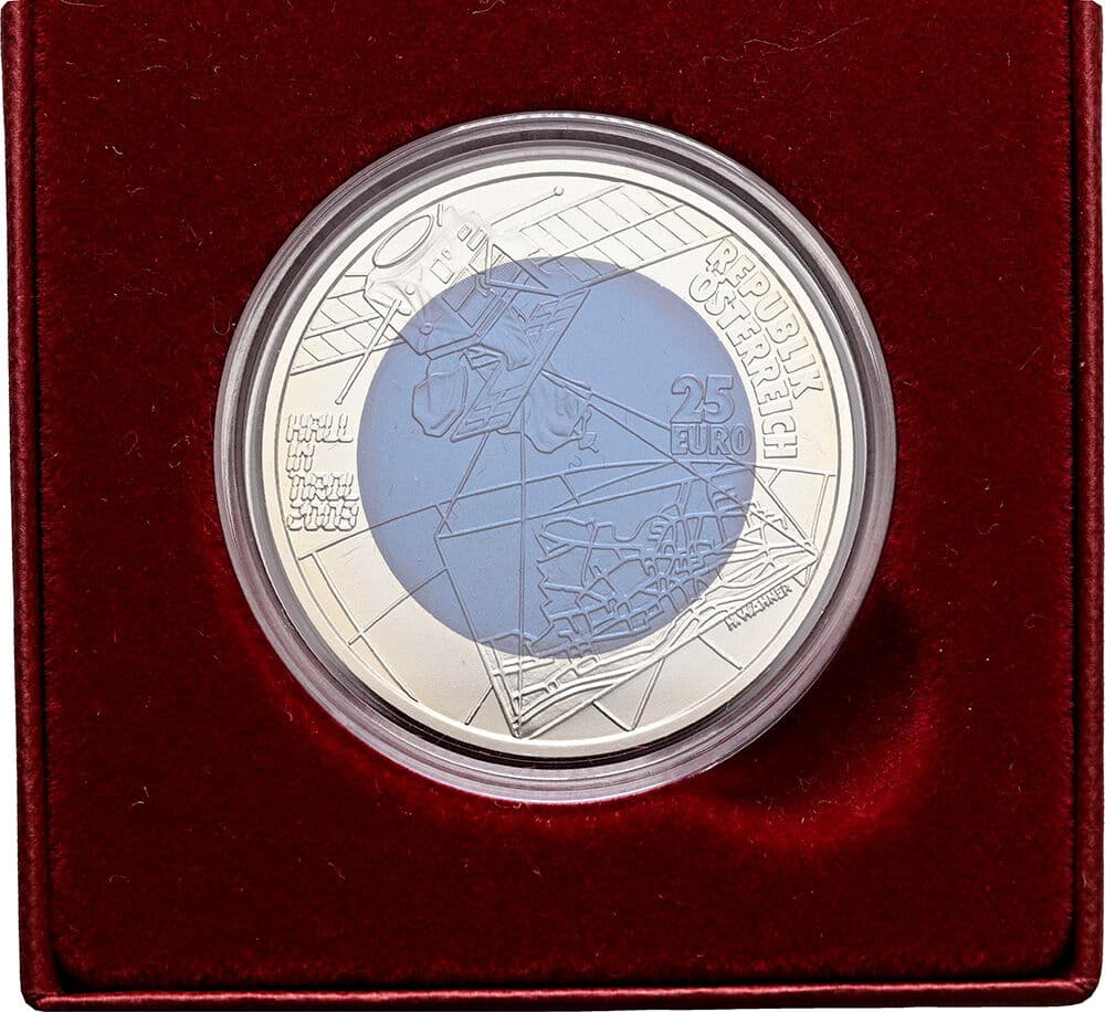 25 Euro Niob 2003 – Rückseite