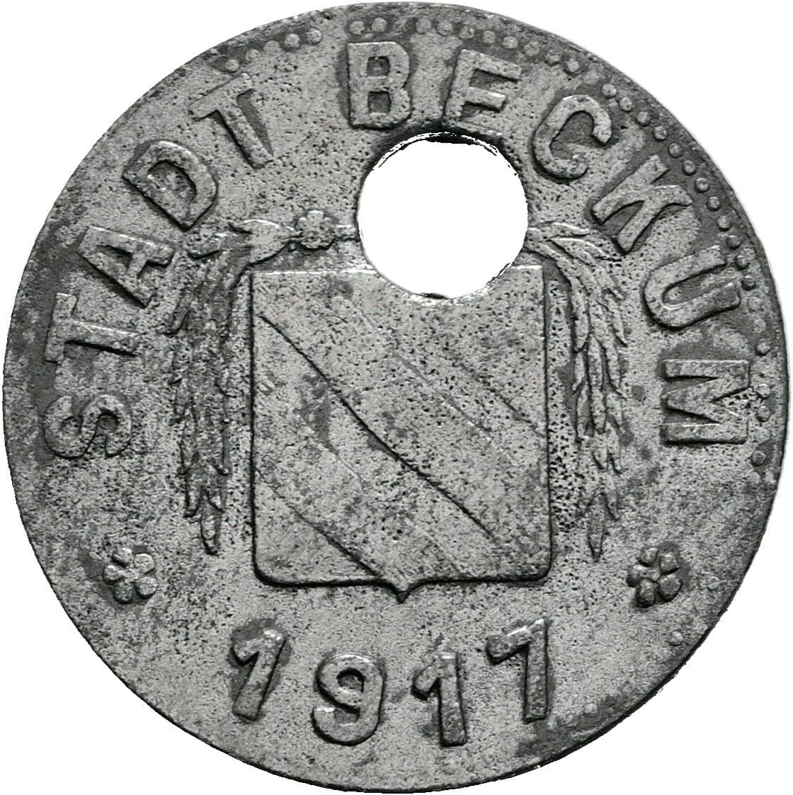 5 Pfennig 1917 – Vorderseite