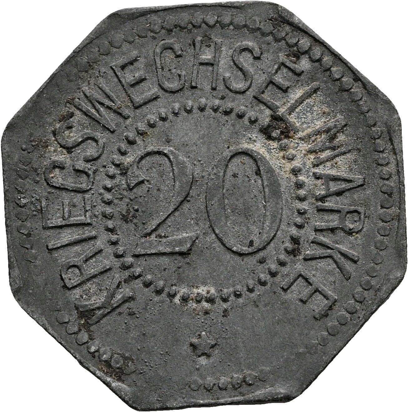 20 Pfennig 1917 – Vorderseite