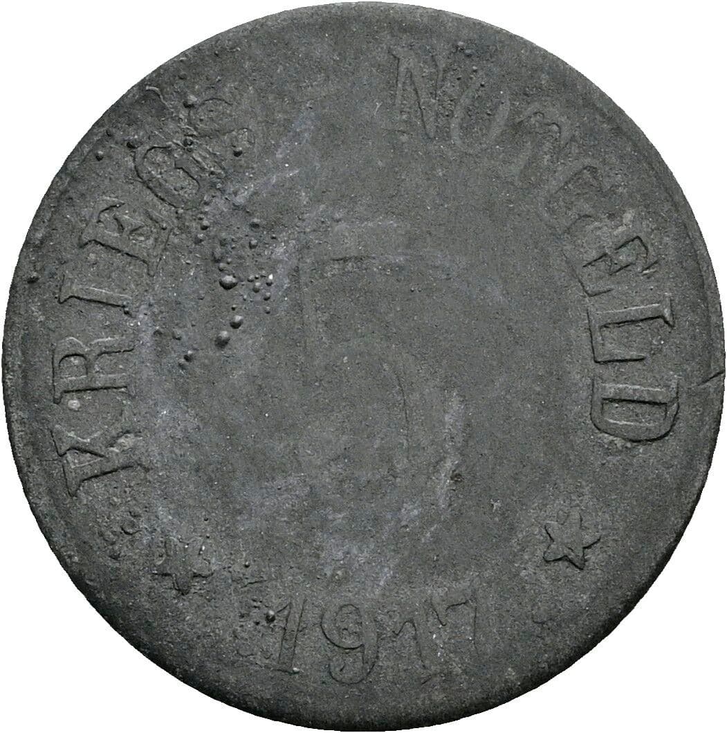 5 Pfennig 1917 – Vorderseite