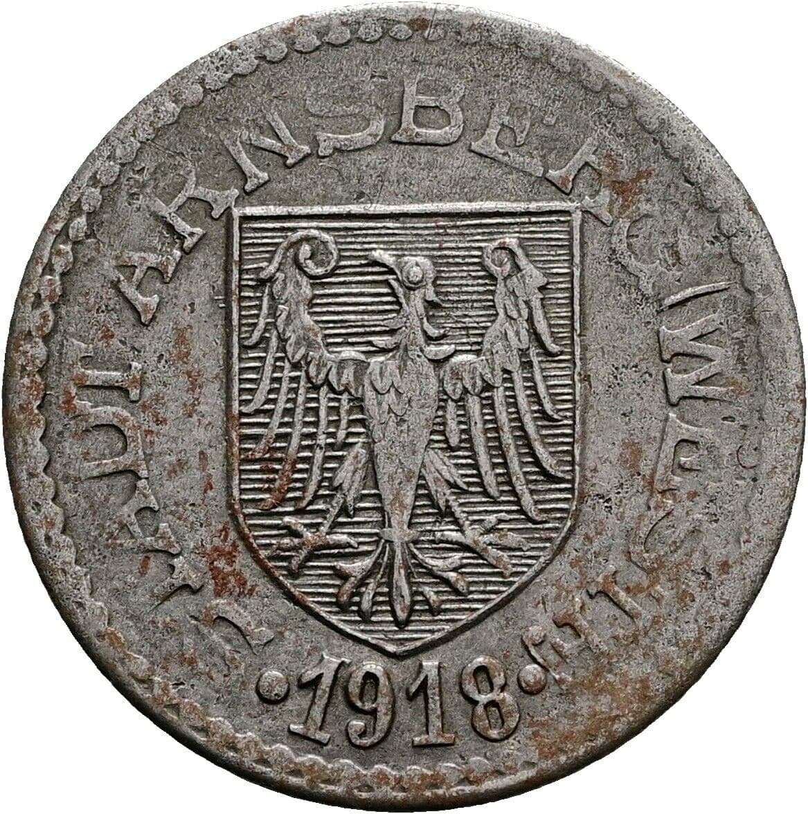10 Pfennig 1918 – Rückseite