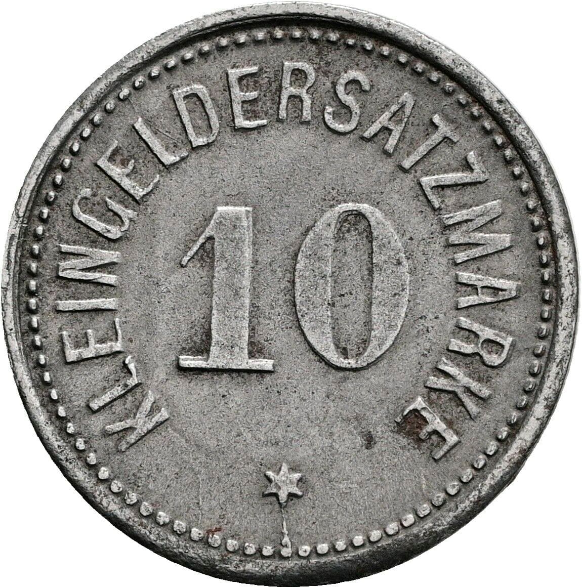 10 Pfennig 1918 – Vorderseite