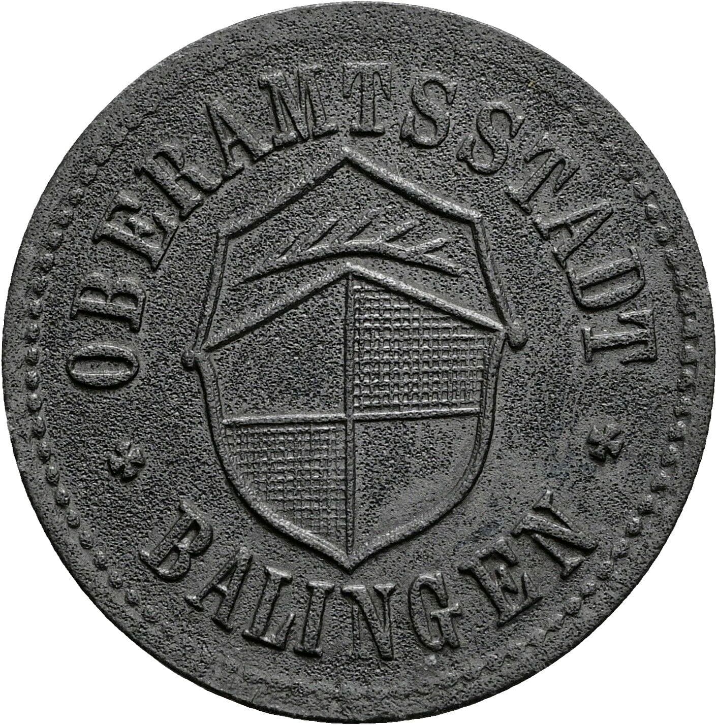 50 Pfennig 1918 – Rückseite