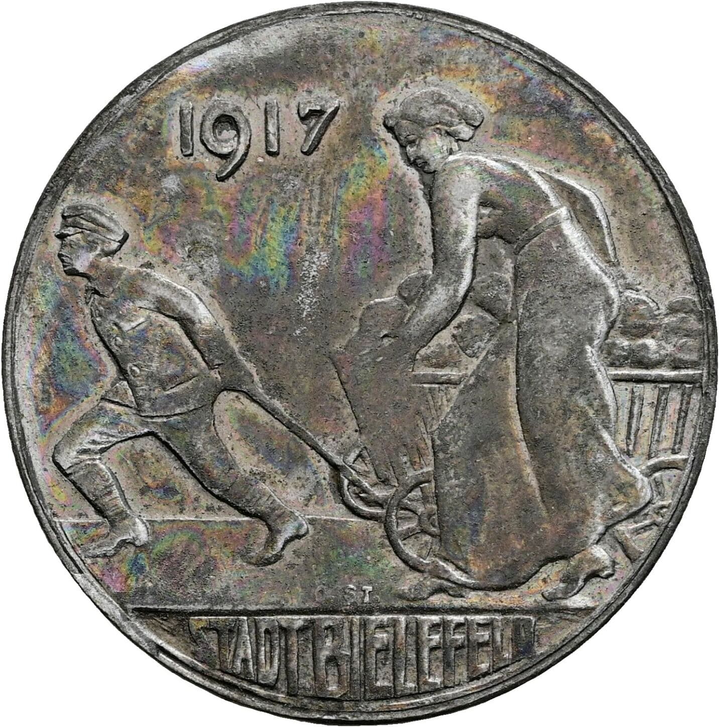 50 Pfennig 1917 – Vorderseite