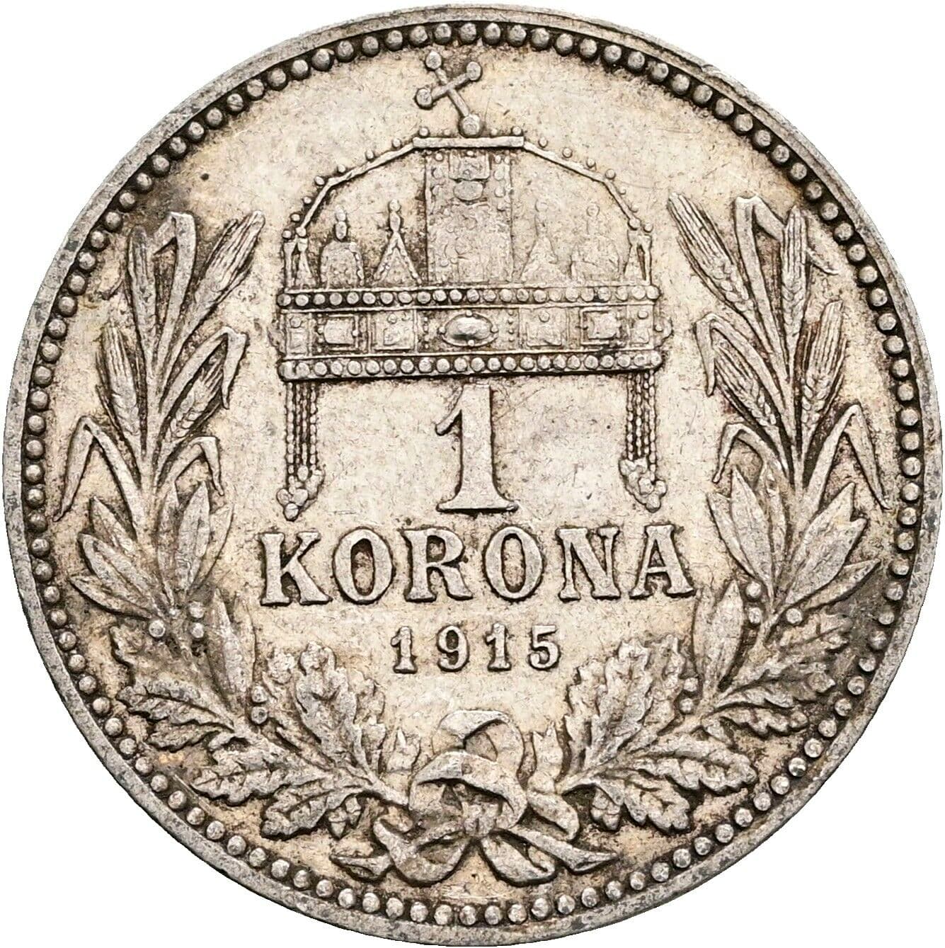 1 Korona Franz Joseph I. 1848-1916 1915 – Rückseite