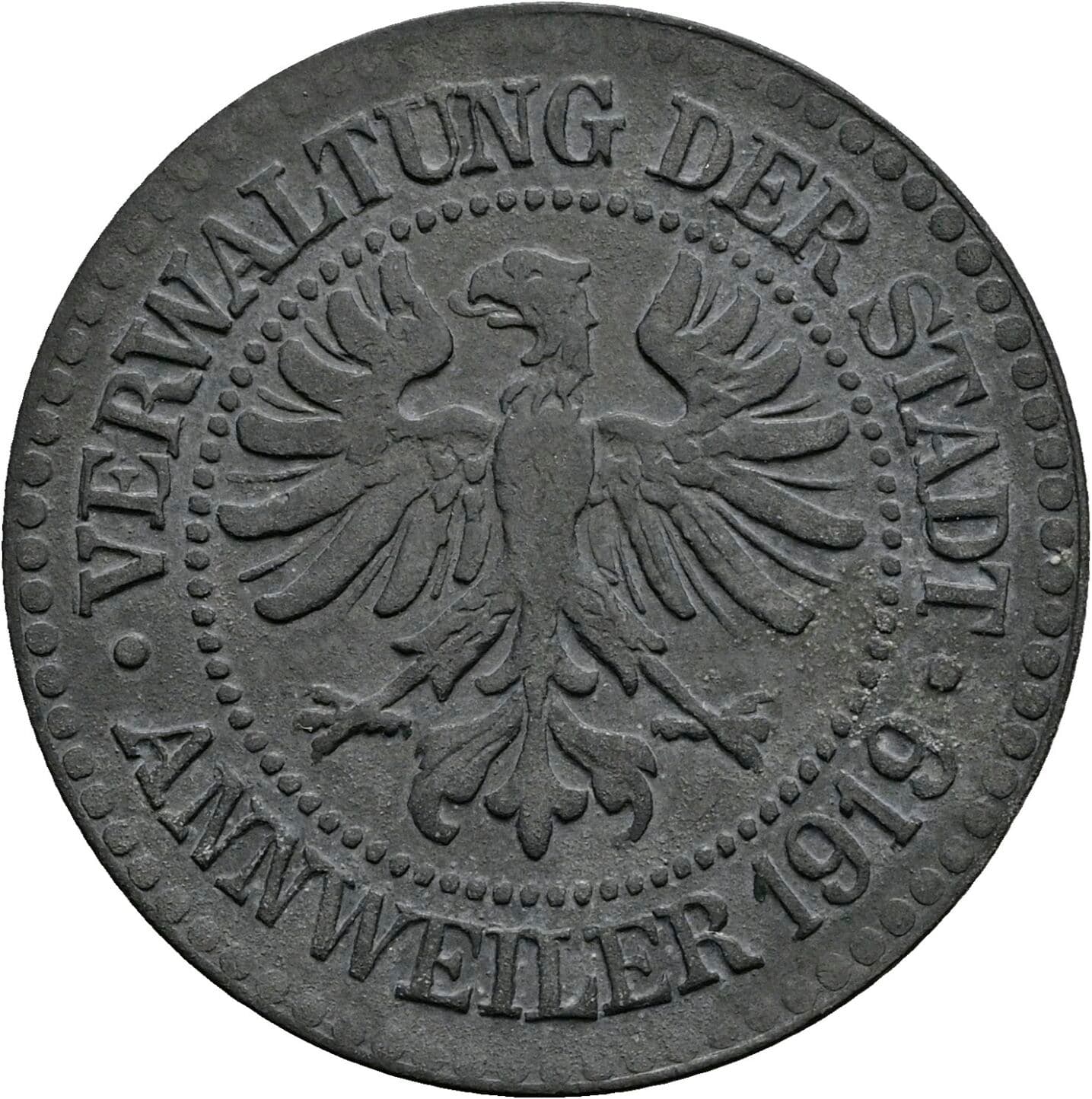 50 Pfennig 1919 – Rückseite