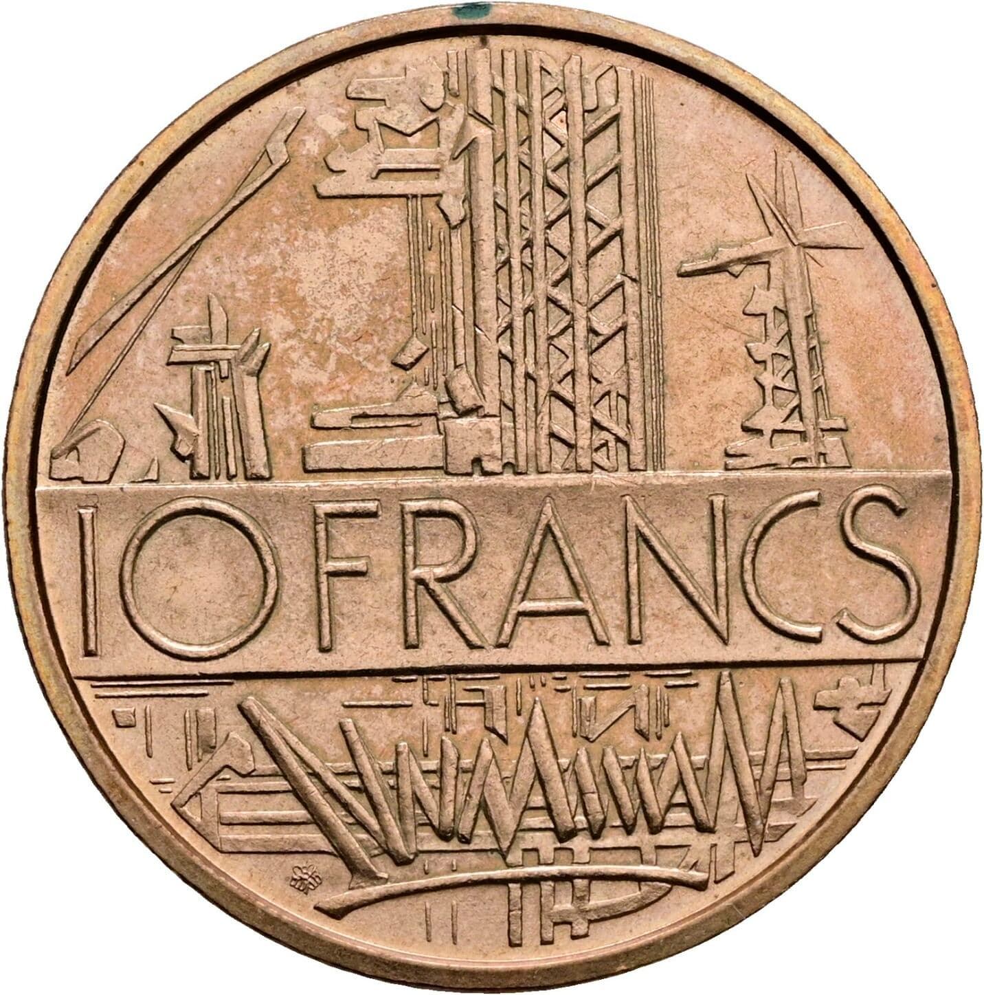 10 Francs 1974 – Vorderseite