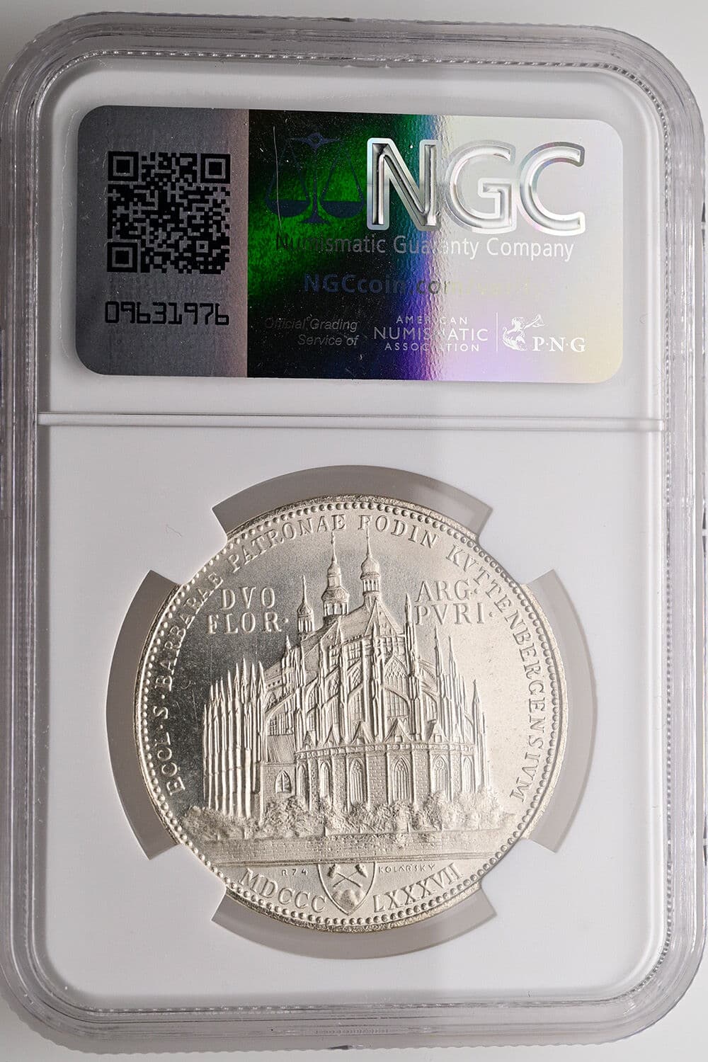 2 Gulden Restrike Franz Joseph I. 1848-1916 1887/1974 – Rückseite