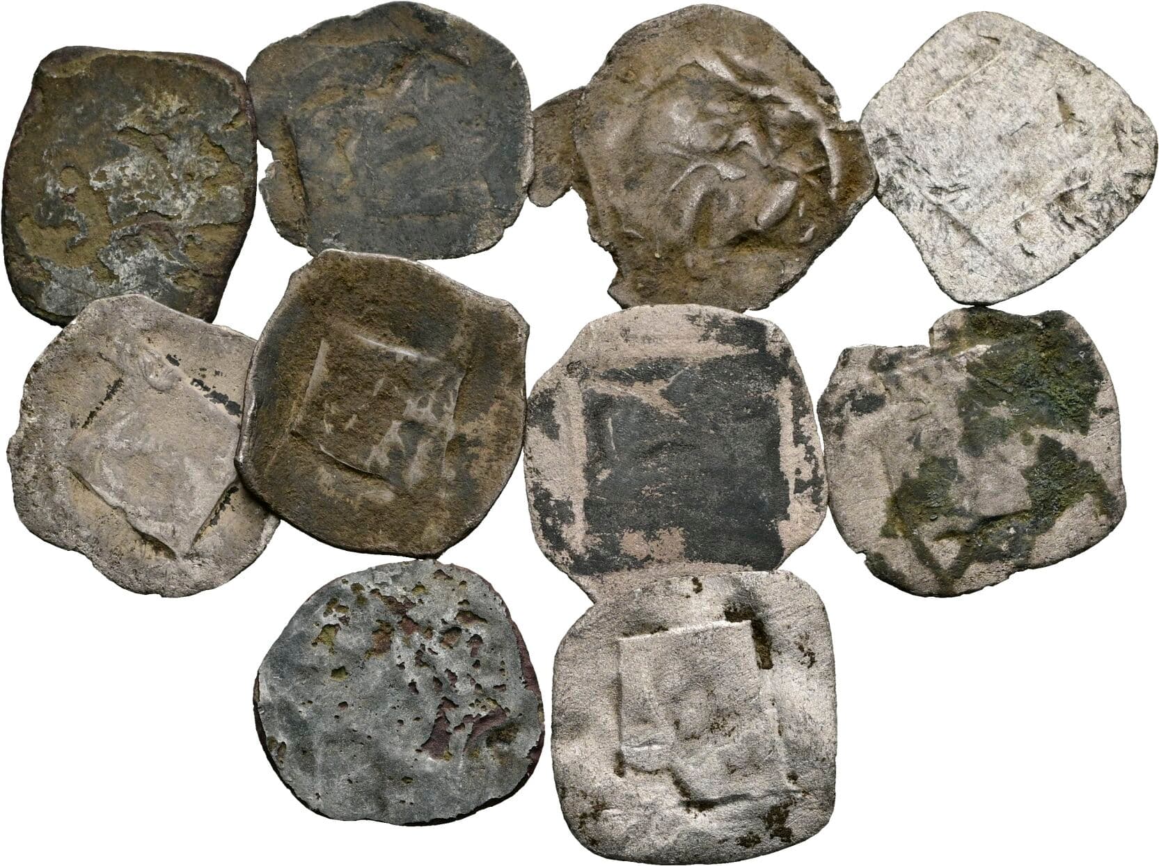 Lot mit 10 Stück Pfennigen