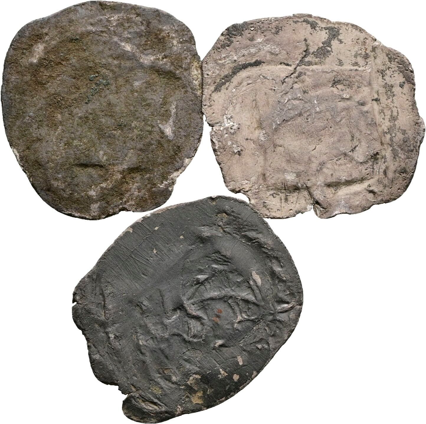 Lot mit 3 Pfennigen