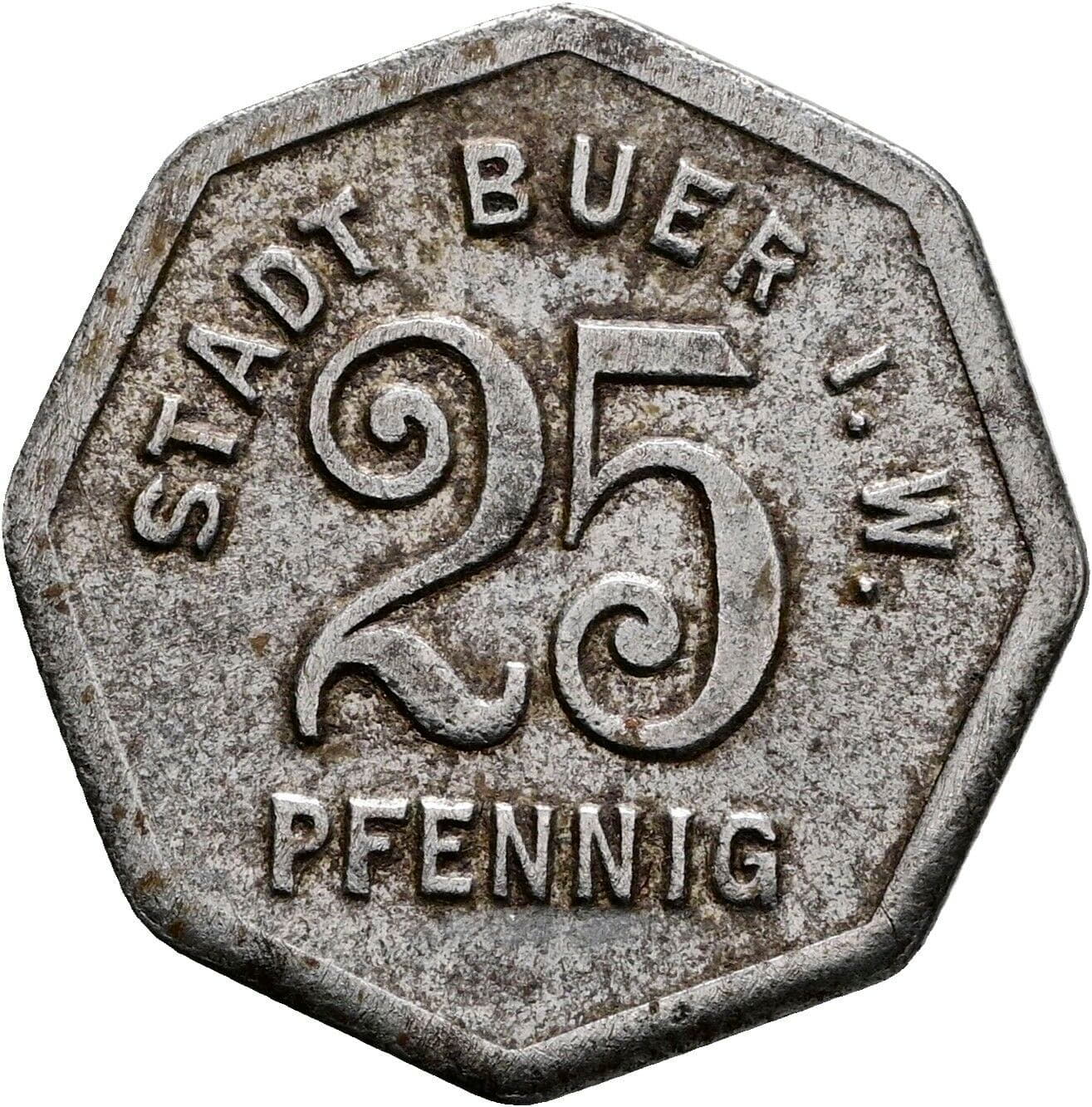 25 Pfennig