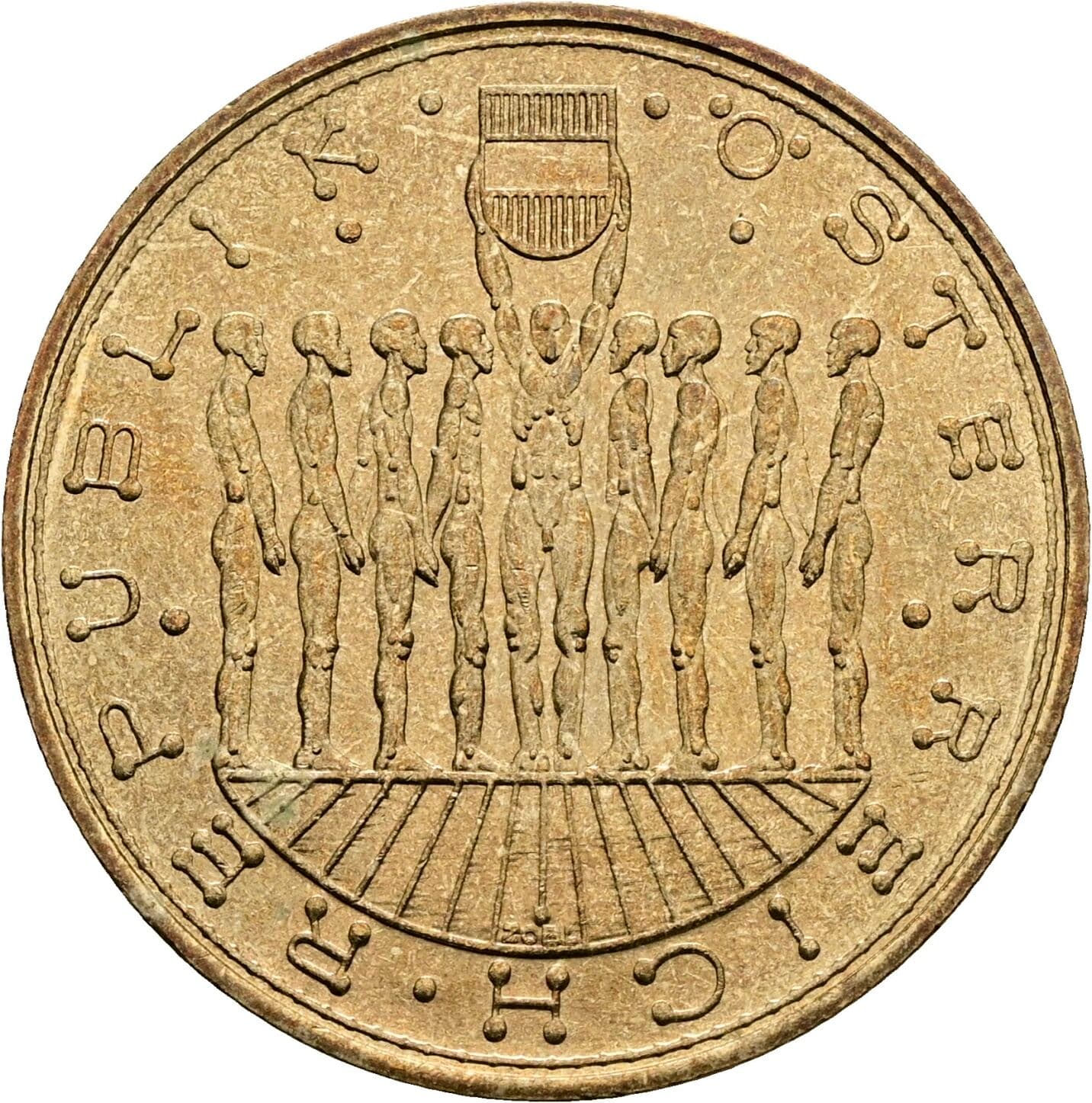 20 Schilling 1993 – Rückseite