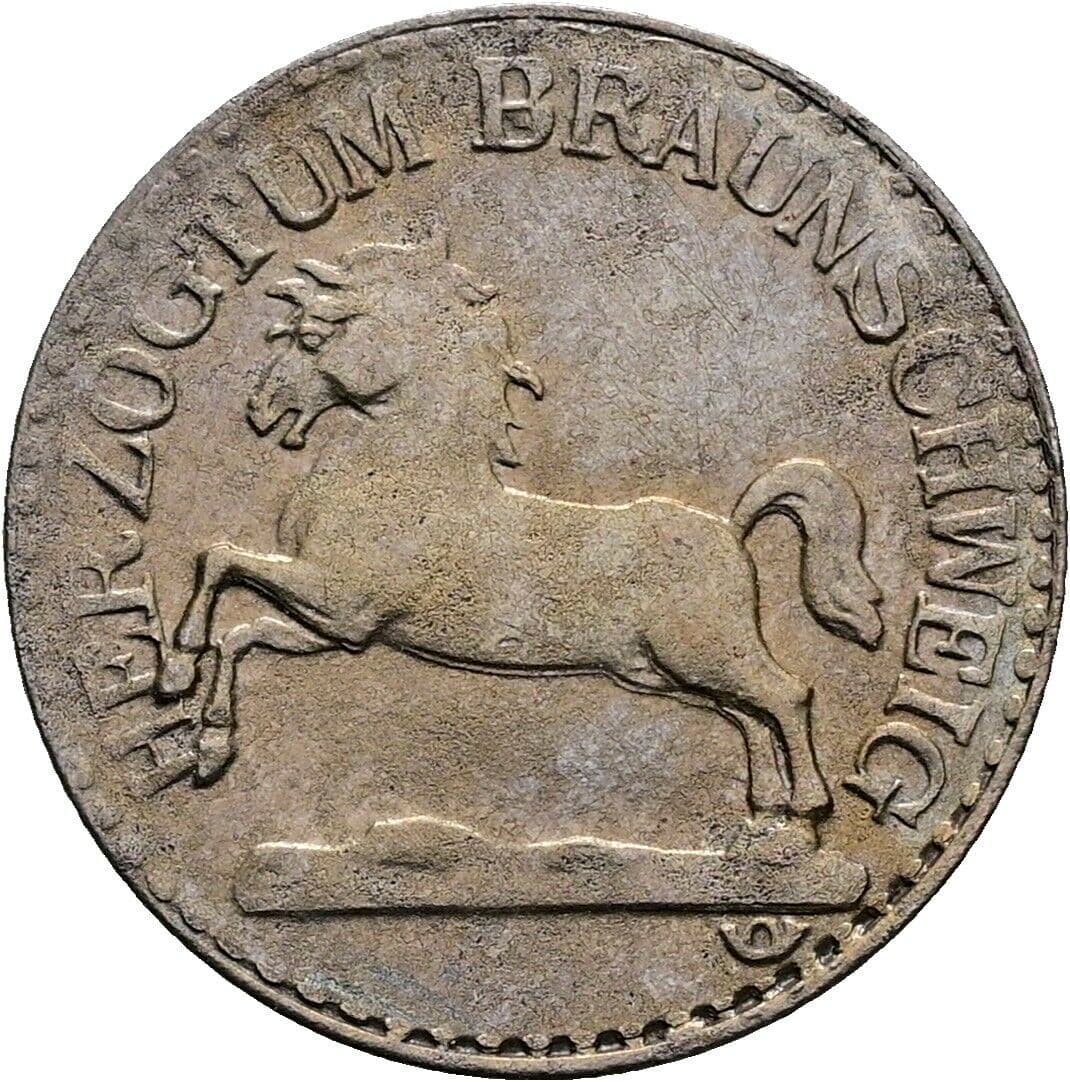 5 Pfennig 1918 – Rückseite