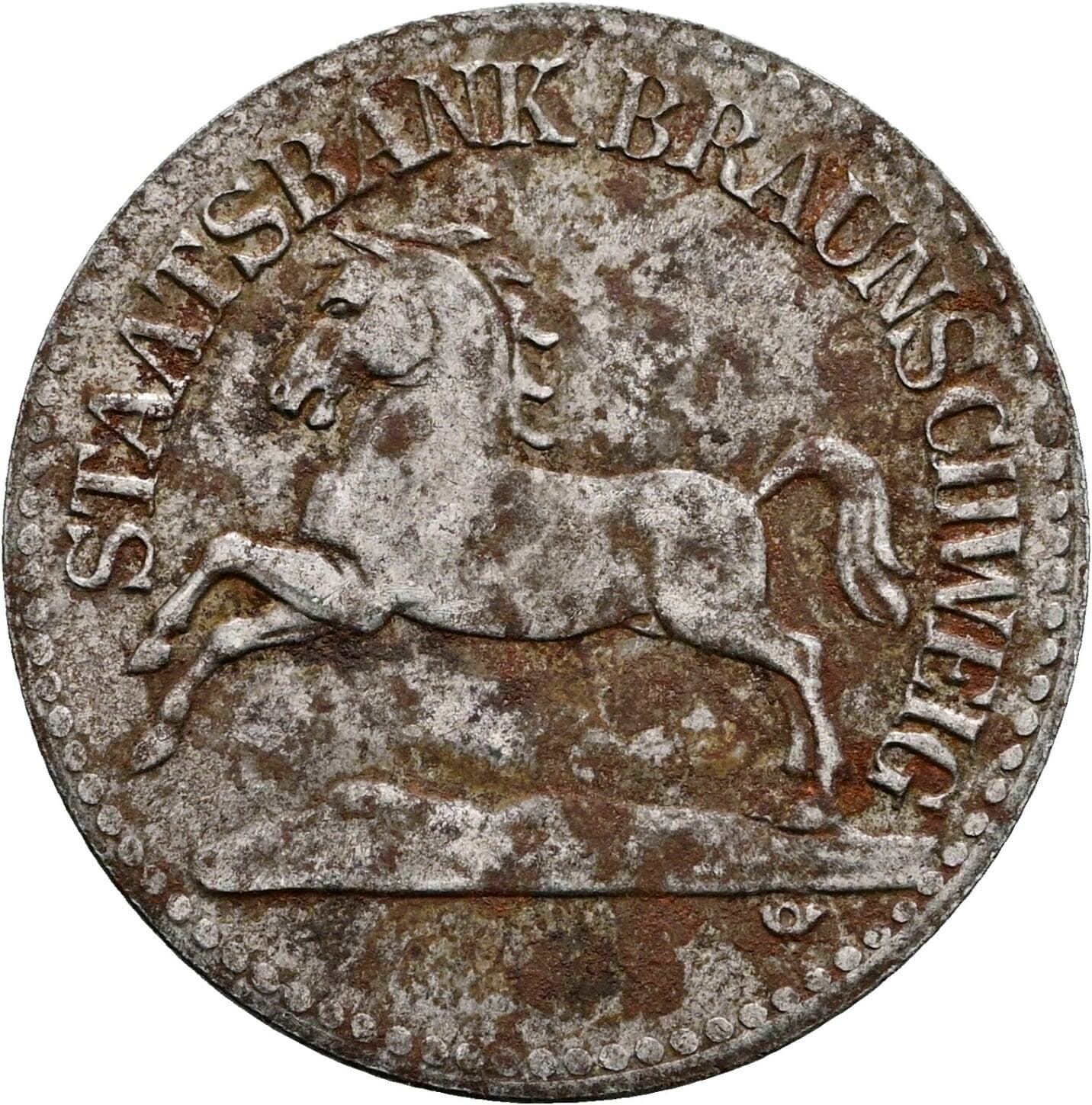 50 Pfennig 1920 – Rückseite