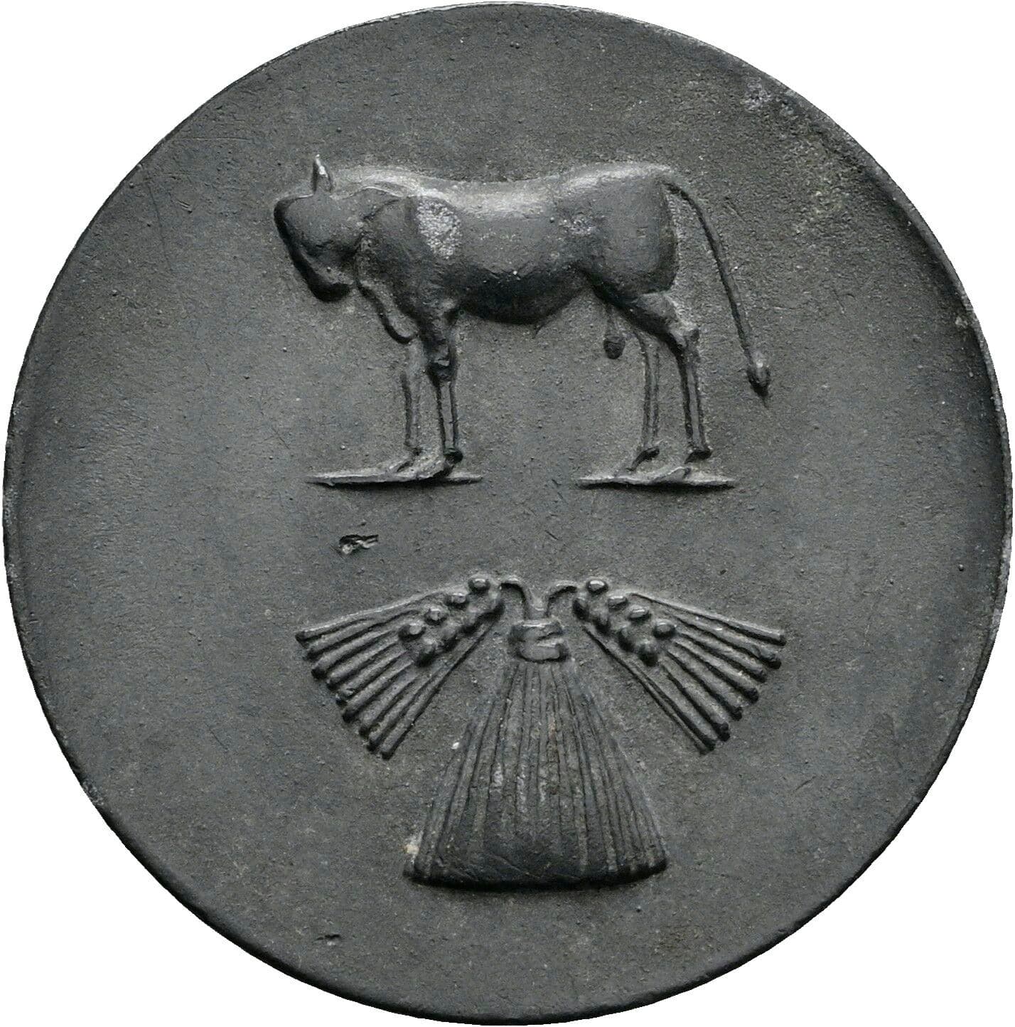 50 Pfennig ohne Jahr – Rückseite